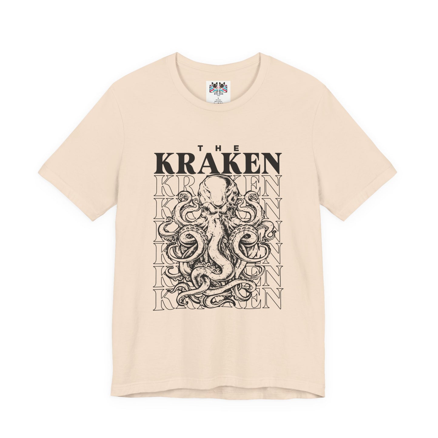 The Kraken Sea Monster Ship Attack T-Shirt