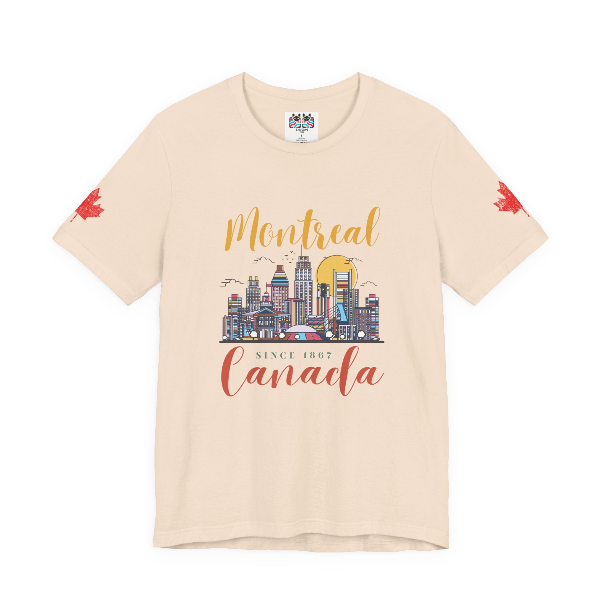Montreal Skyline Canada Since 1867 T-Shirt