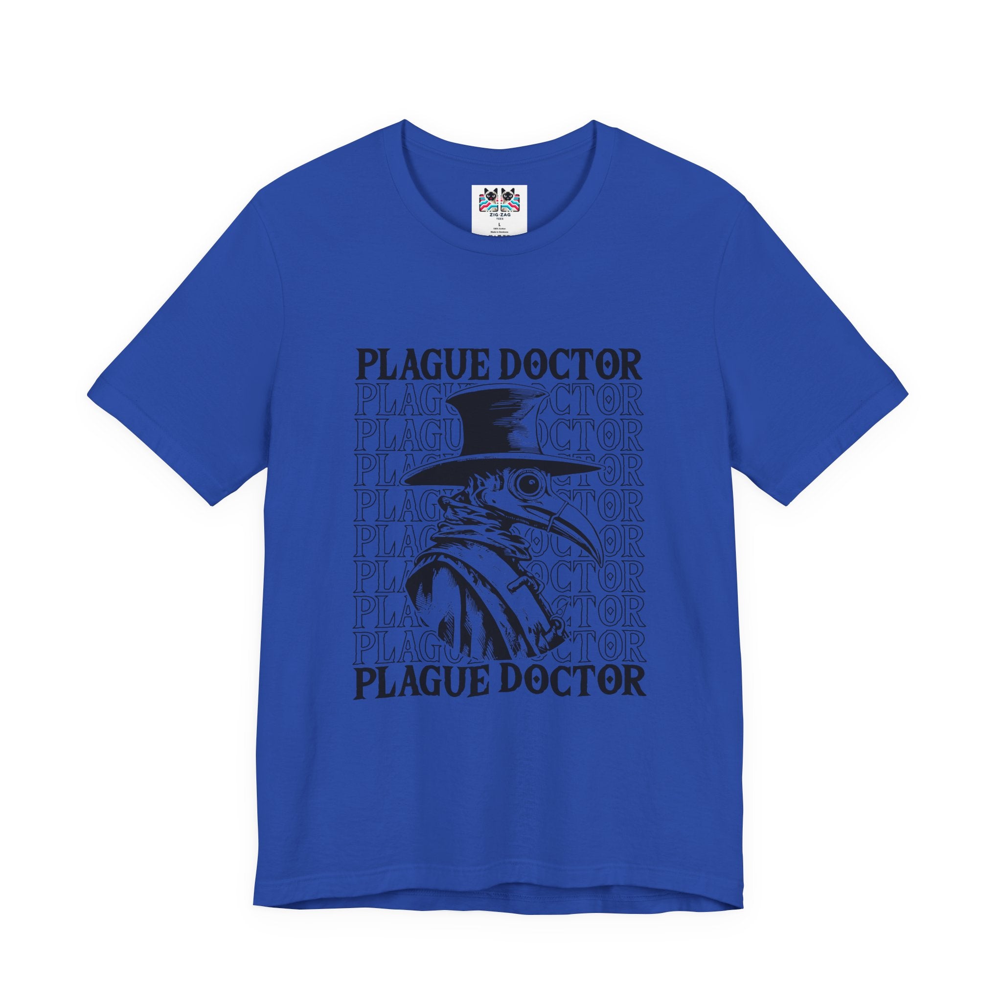 Plague Doctor Beaked Mask Rats Horror T-Shirt