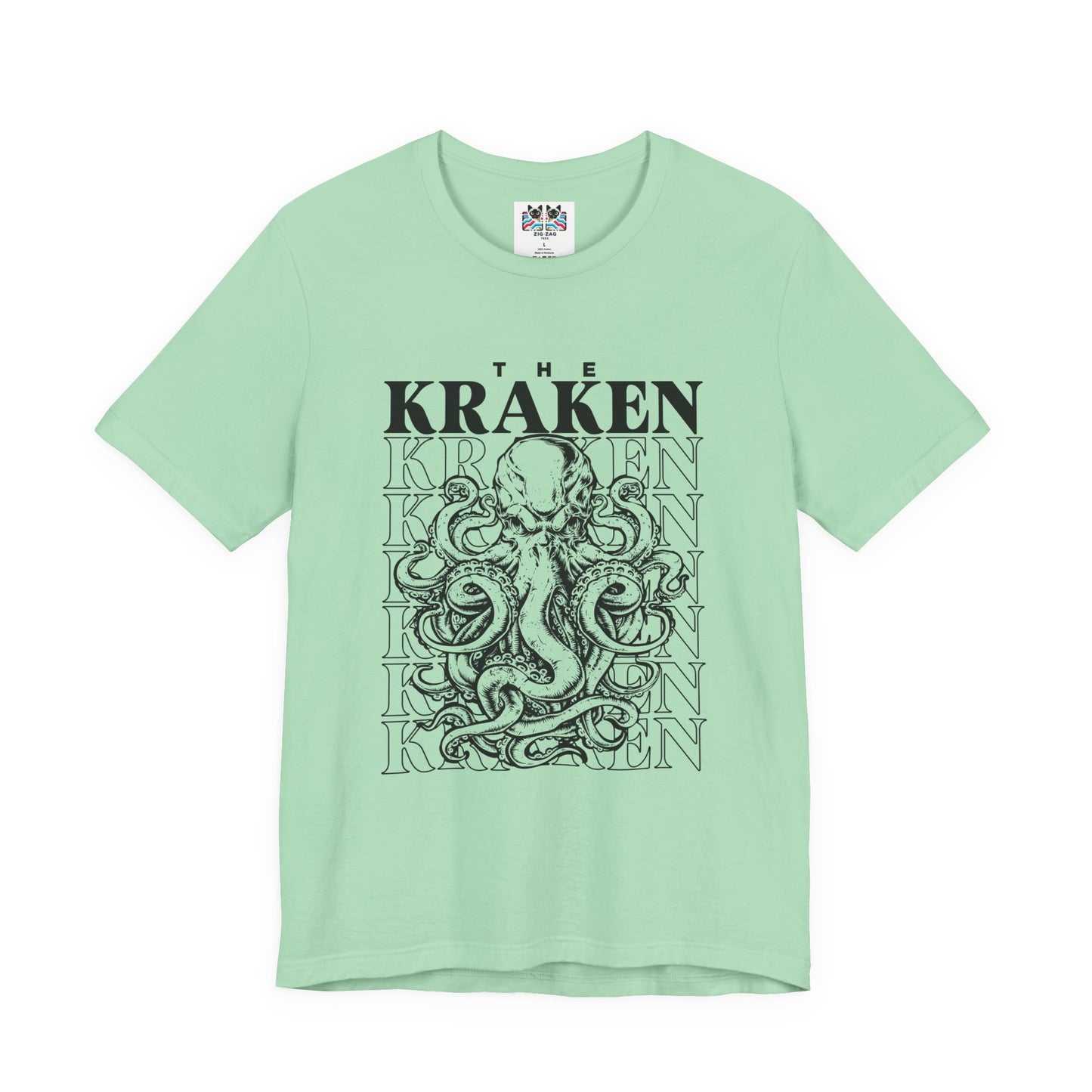 The Kraken Sea Monster Ship Attack T-Shirt