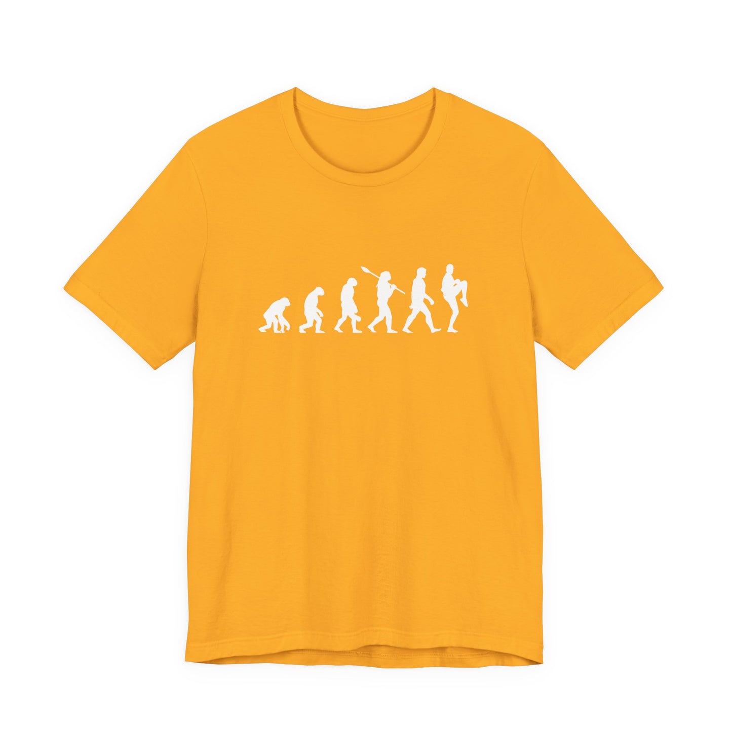 Ape To Human Baseball Evolution Tshirt Graphic Evolution from Ape to Human to Baseball Player