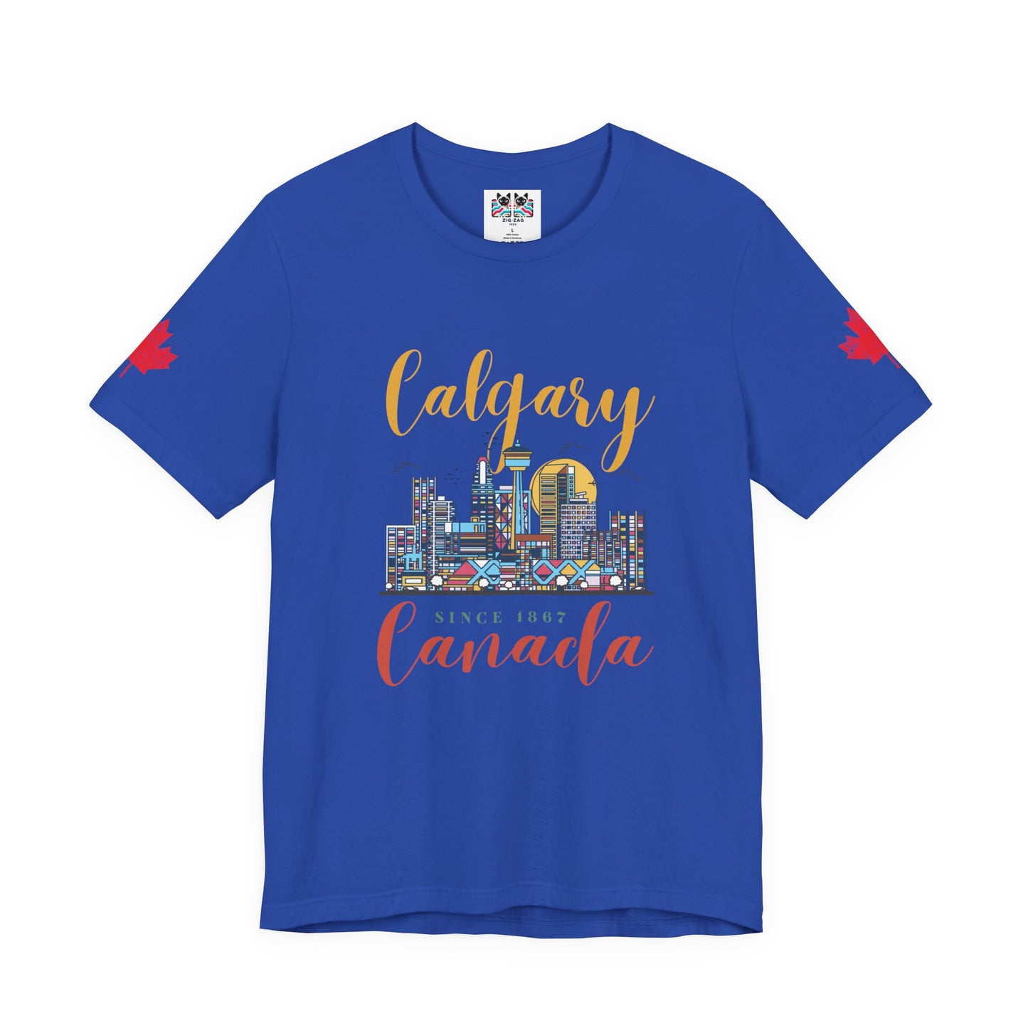 Calgary Canada Skyline Since 1867 T-Shirt