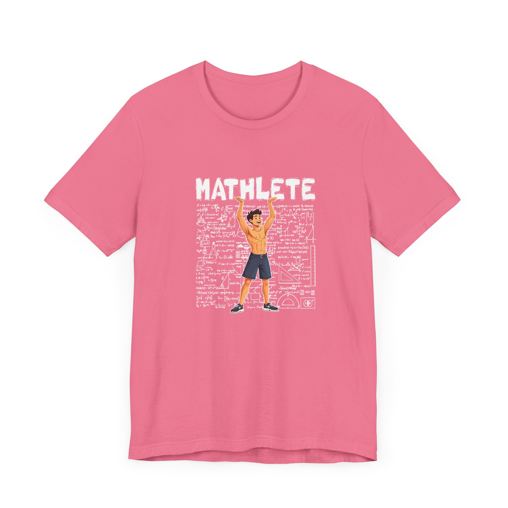 Mathlete Math and Fitness Shirt – Workout Geek Humor