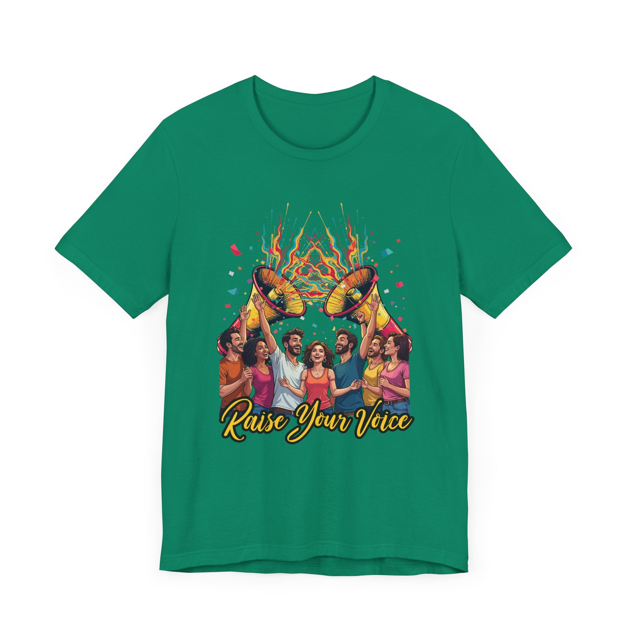 Raise Your Voice Shirt Speak Up Graphic Tee for Advocates Activists and Change Seekers Who Believe in Power Through Action and Awareness