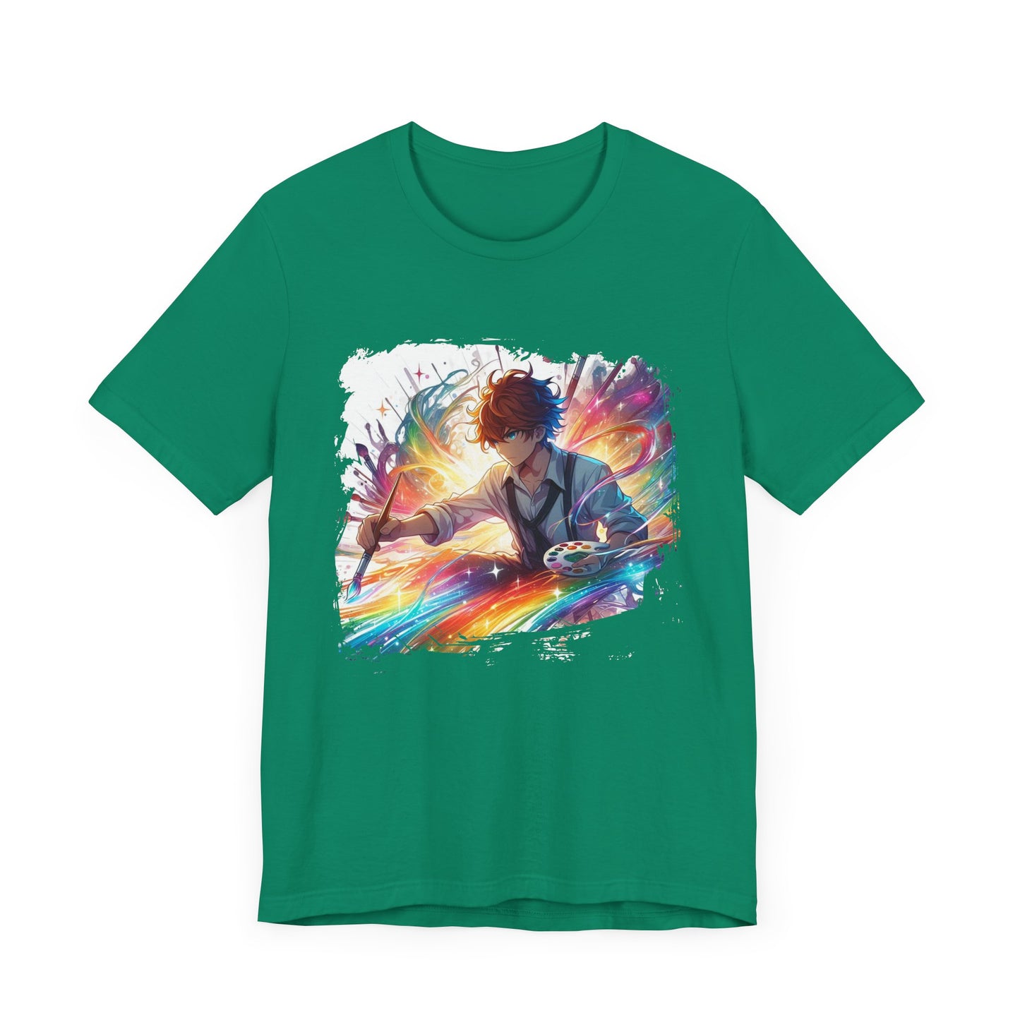 I Am The Creator Of My Destiny Shirt, Bold Painter Manifestation Tee, Artistic Power Graphic T Shirt, Spiritual Anime Apparel, Self Expression Top