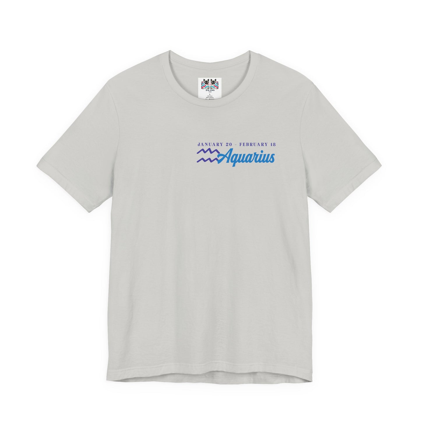 Aquarius Zodiac T-Shirt – Embrace Your Uniqueness Zodiac Wheel