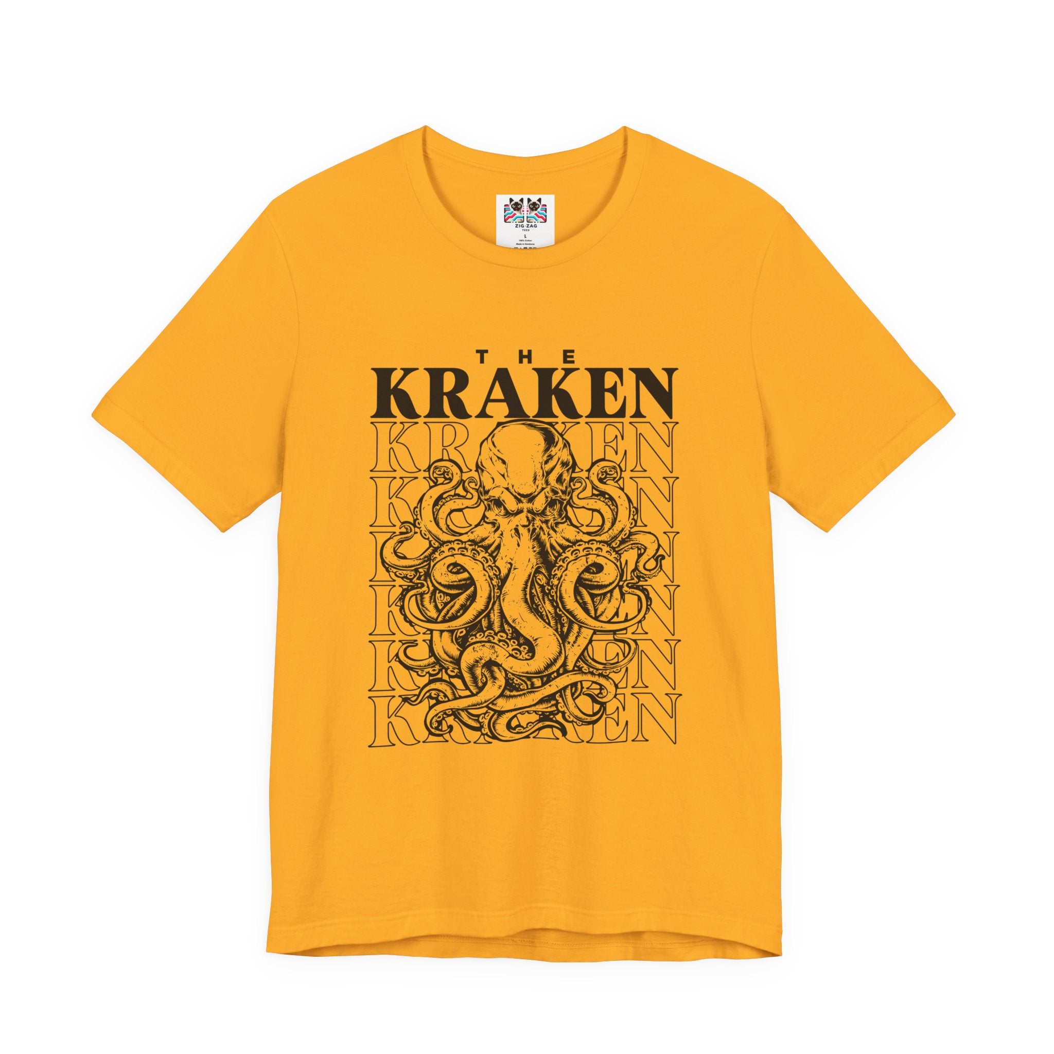 The Kraken Sea Monster Ship Attack T-Shirt
