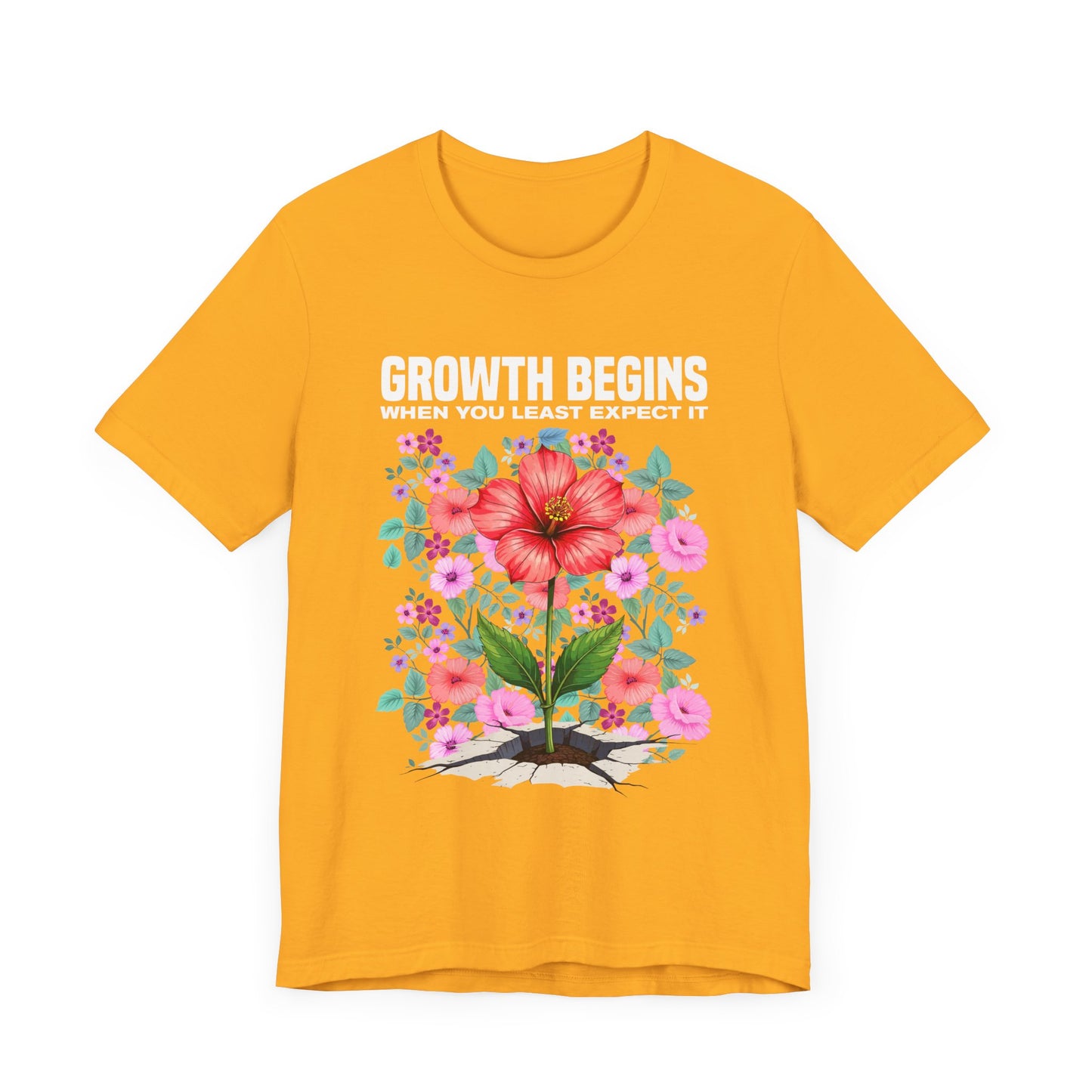 Bloom Where You Are Planted Tee, Inspirational Quote Shirt, Personal Growth Top, Garden Life Tee, Flourish Message Gift