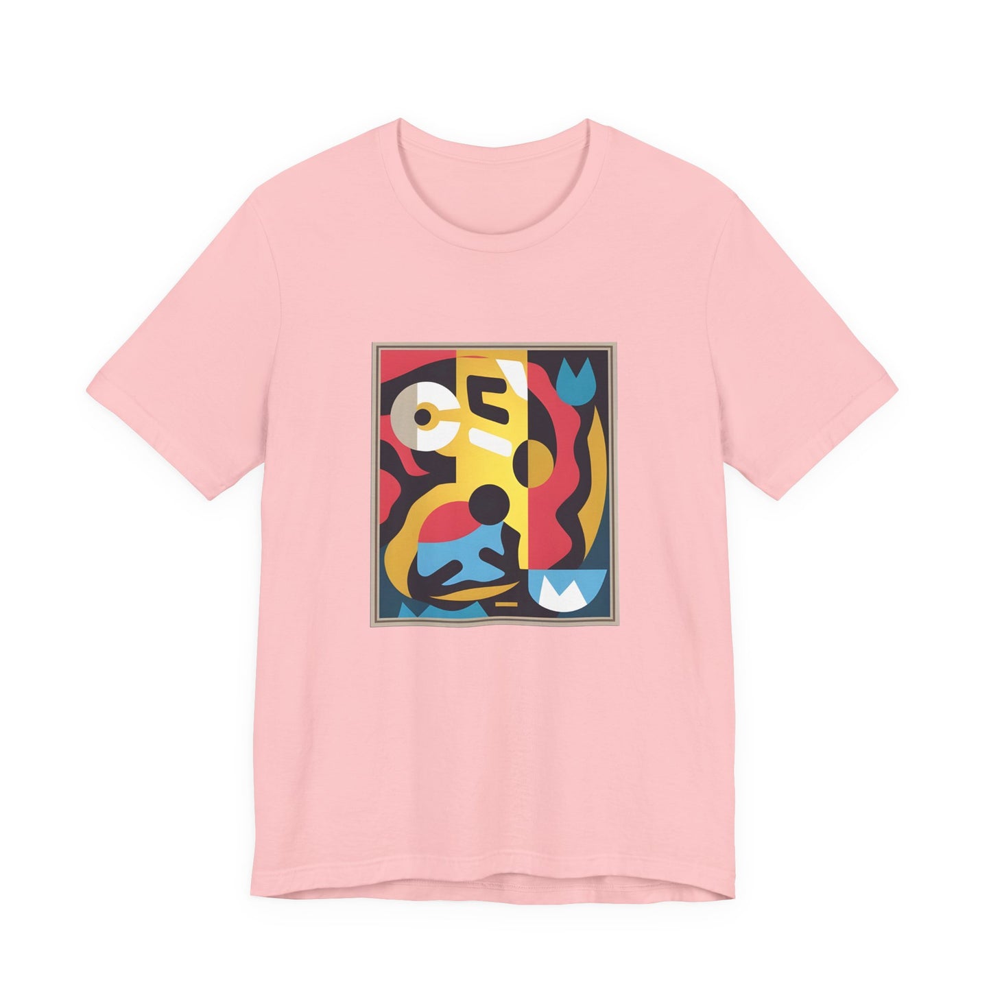 Modern Art Connoisseur Tshirt – Bold Abstract Graphic Design