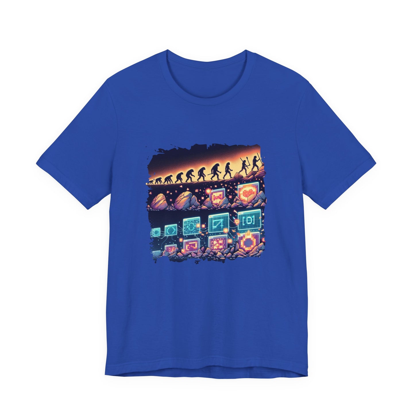 Cave Art to NFTs: The Evolution of Creativity Tshirt