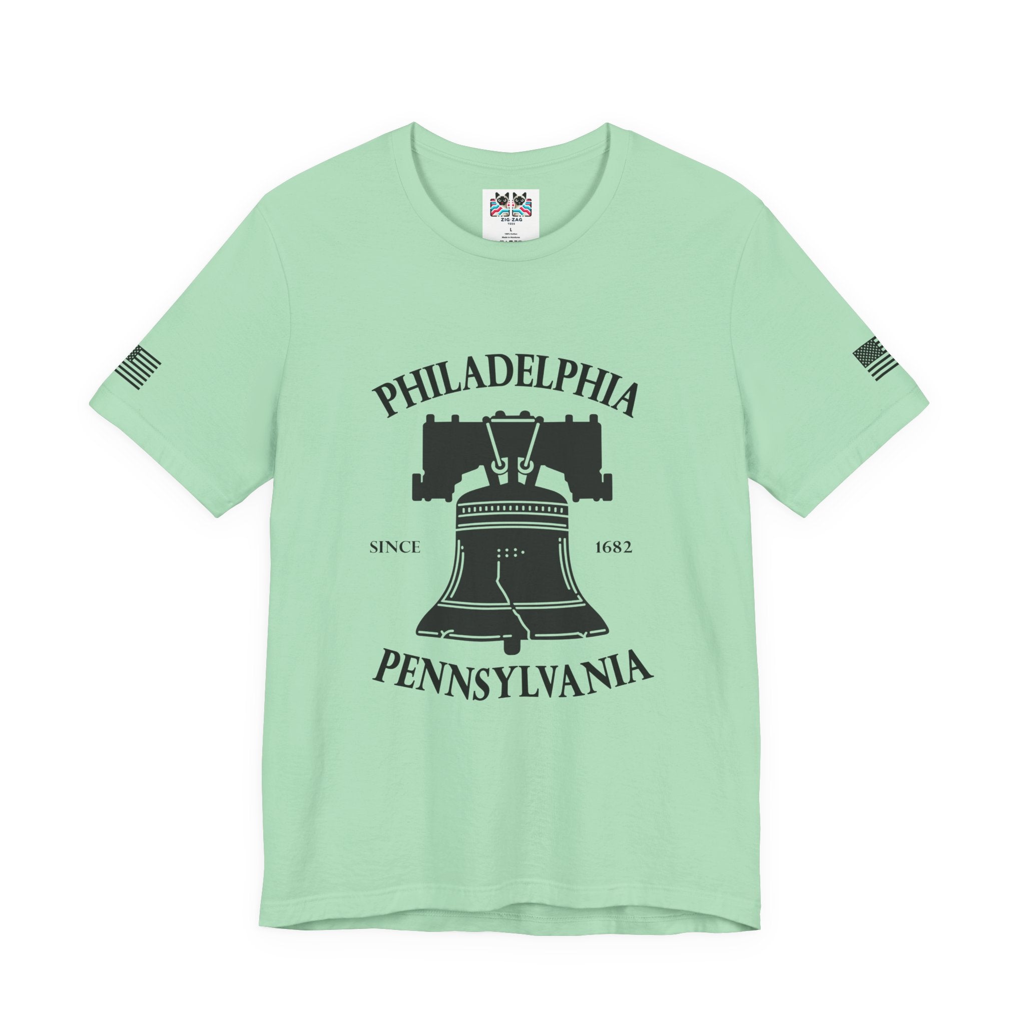 Philadelphia Pennsylvania Since 1682 T-Shirt – Liberty Bell Graphic Tee