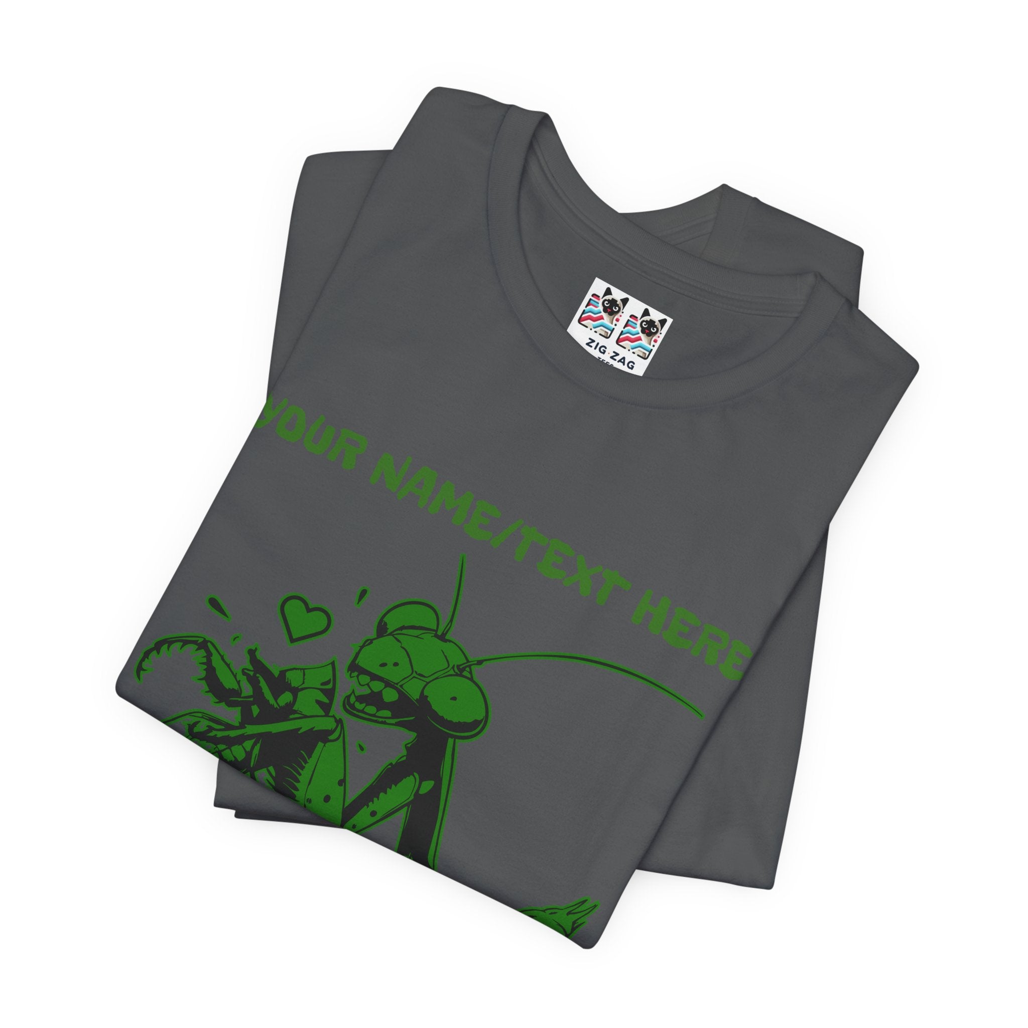 Custom T-Shirt - Thanks for a Good Time T-Shirt – Playful Grasshopper Eating Male Graphic Tee