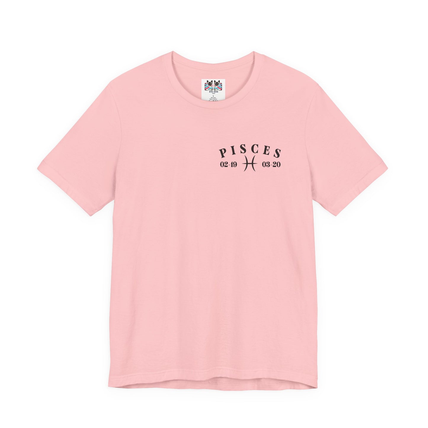 Pisces Constellation & Floral Zodiac T-Shirt – February 19 to March 20