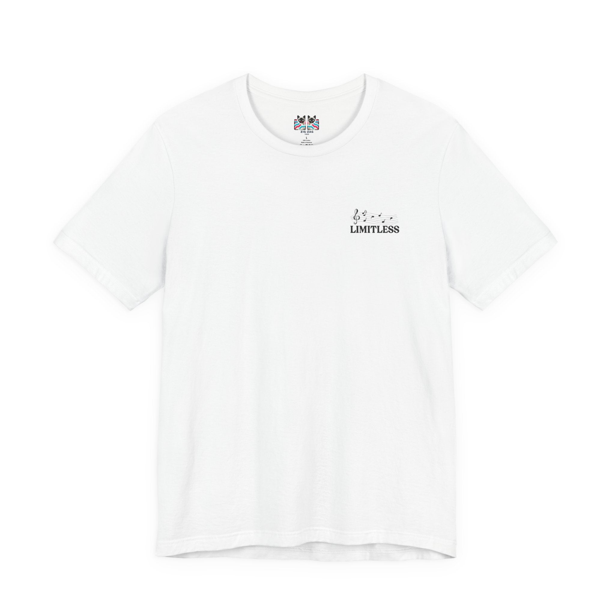 Limitless T-Shirt – Inspirational Piano and Nature Doorway Design