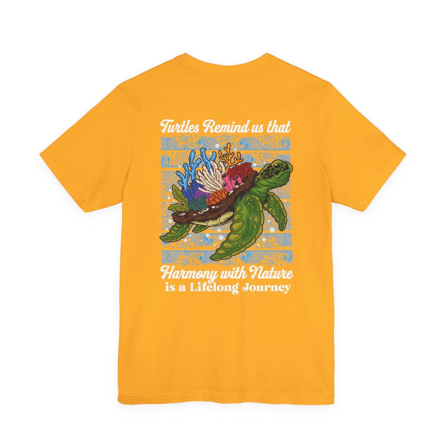 Harmony with Nature Turtle Tshirt – A Lifelong Journey