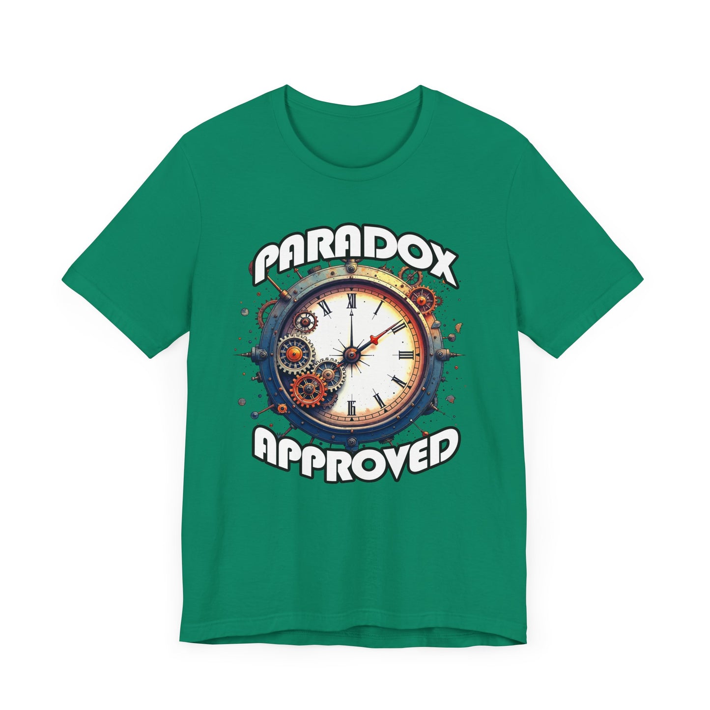 Paradox Approved Tee, Sci-Fi Logic Shirt, Time Travel Irony Tee, Time Theory Graphic Top, Timeline Twister Gift