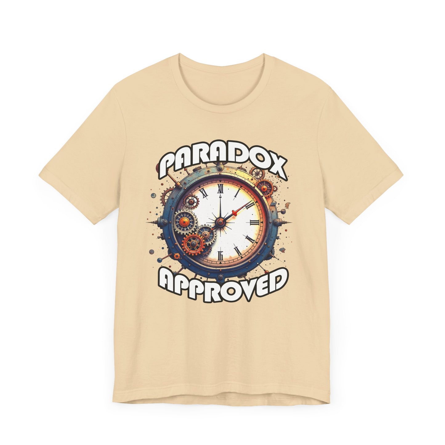 Paradox Approved Tee, Sci-Fi Logic Shirt, Time Travel Irony Tee, Time Theory Graphic Top, Timeline Twister Gift