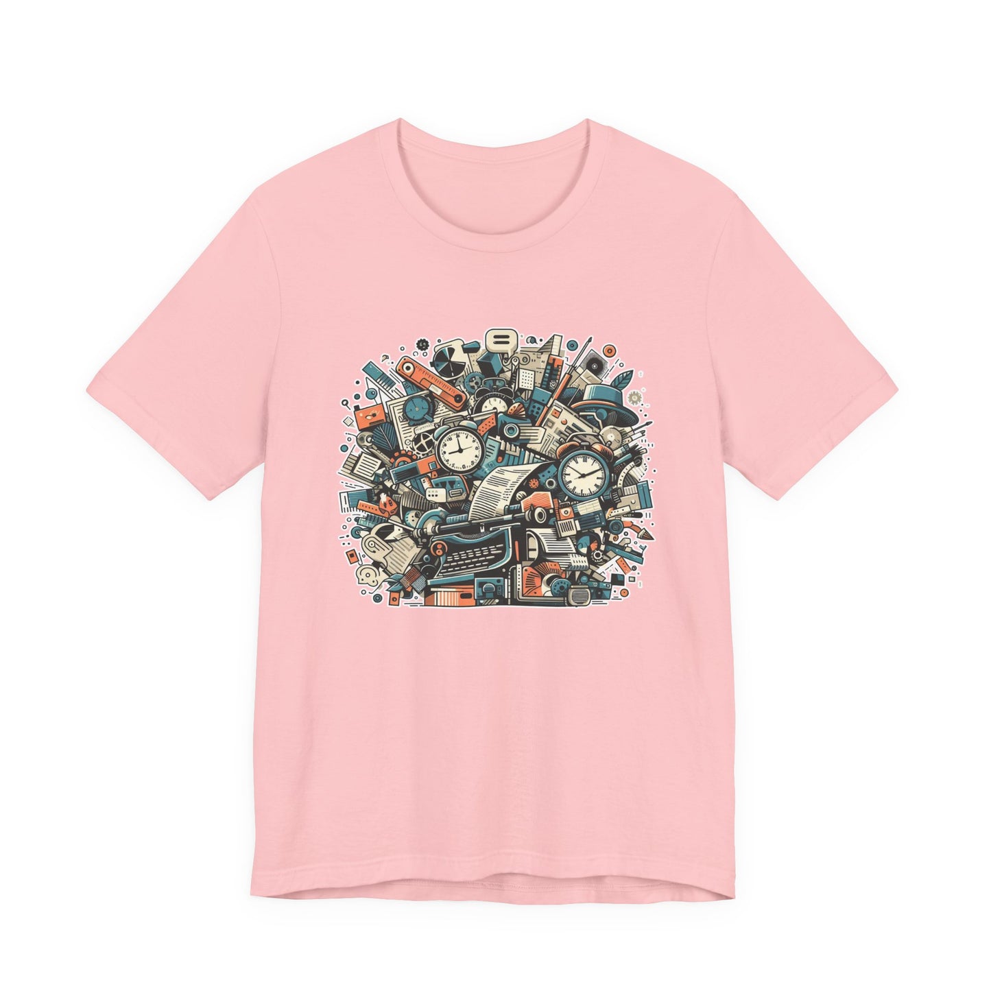 Urban Overload: Crowded Objects T-Shirt