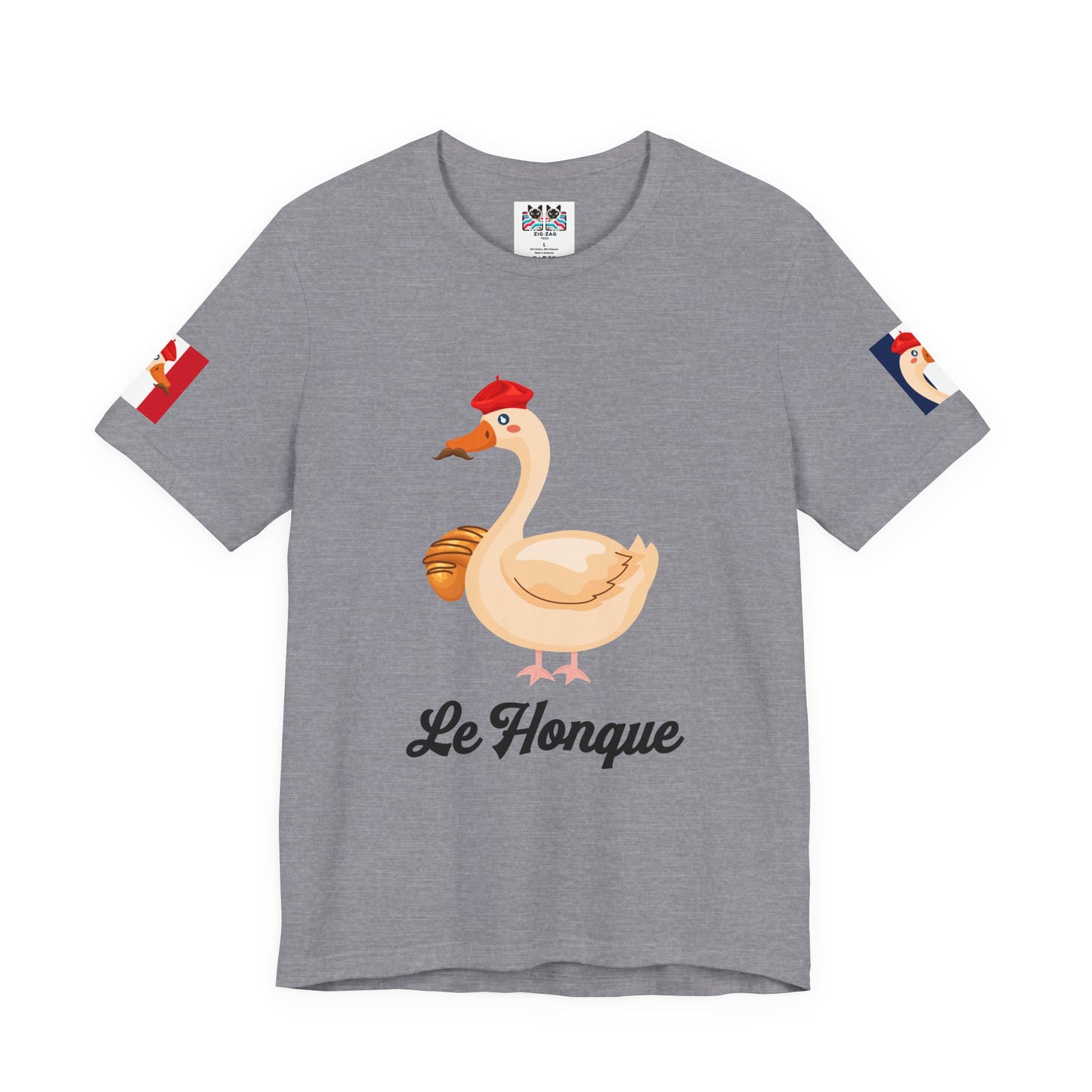 Le Honque Goose T-Shirt – Funny French Beret Goose Meme Graphic Tee