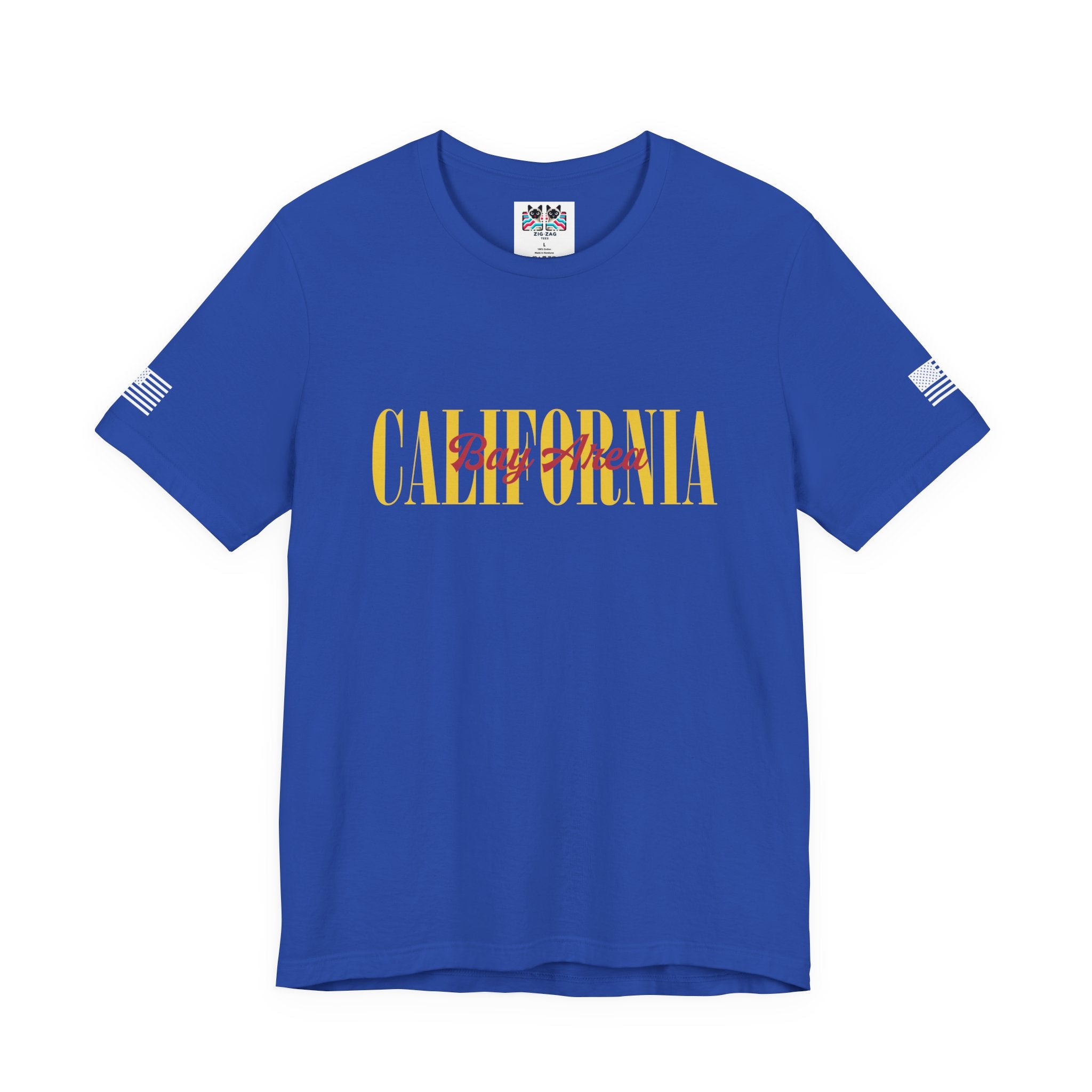 California Bay Area T-Shirt – Bold Varsity Style Graphic Tee
