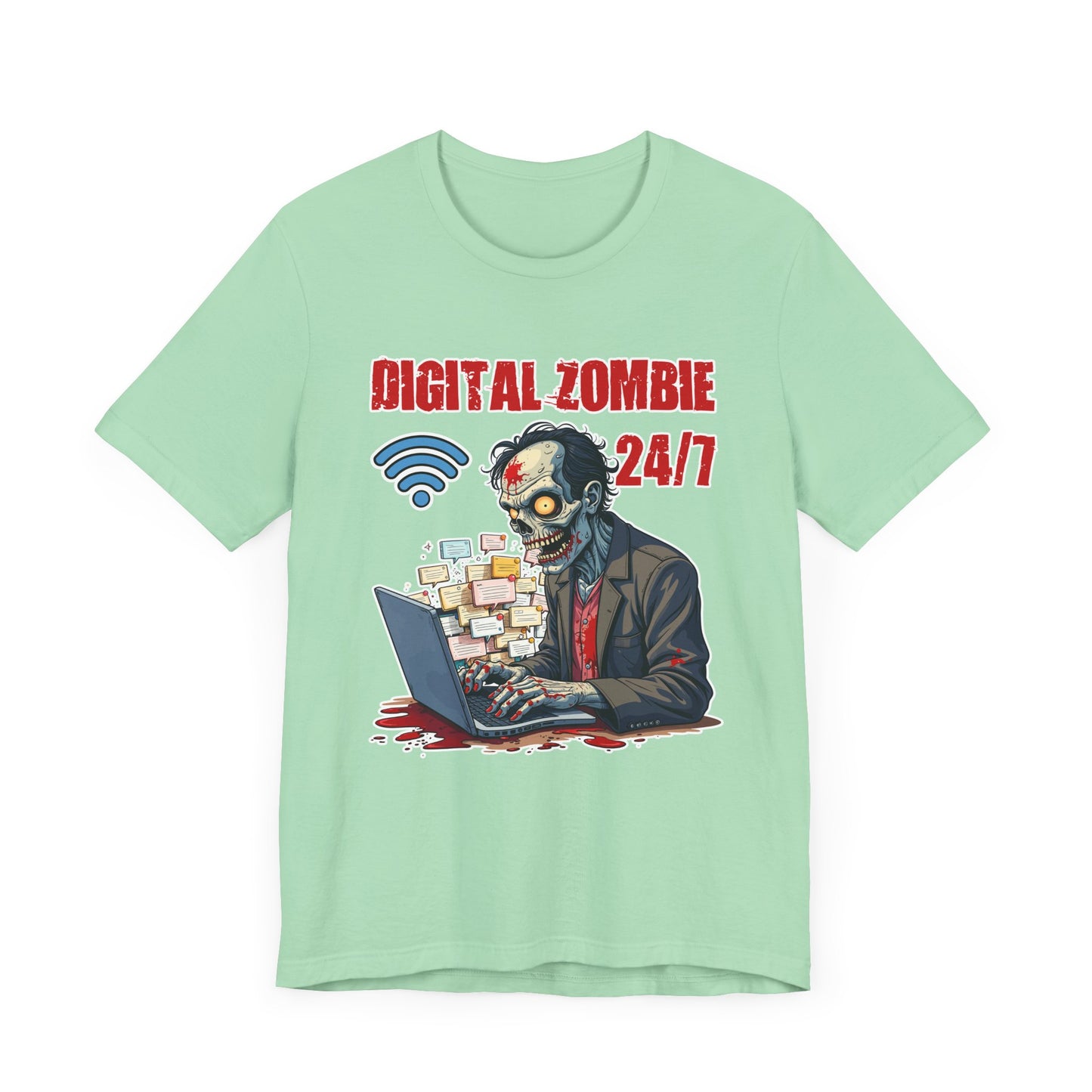 Chronically Online Tee, Internet Addict Shirt, Social Media Humor Graphic, Digital Life Top, Always Plugged In Gift