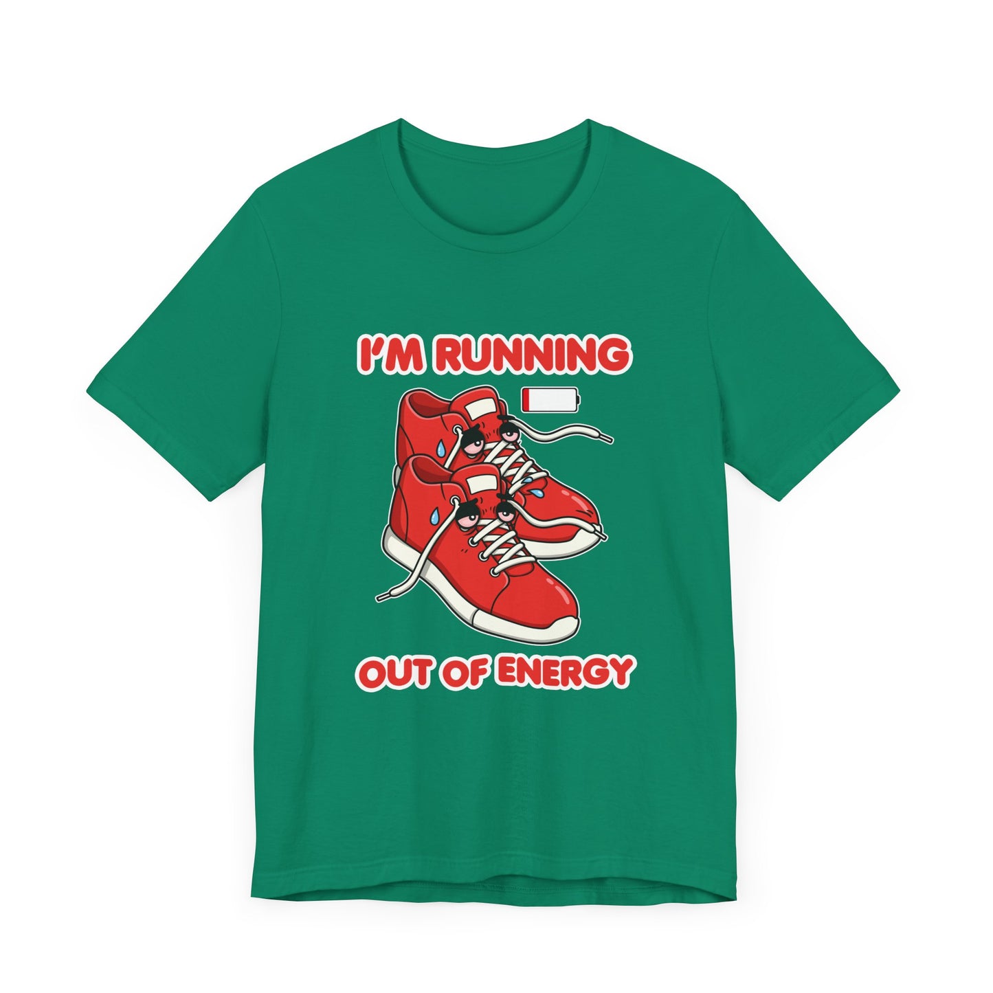 The Only Thing I Run Is Out of Patience Tee, Lazy Humor Shirt, Anti Fitness Graphic Tee, Sarcastic Energy Gift, No Cardio Top
