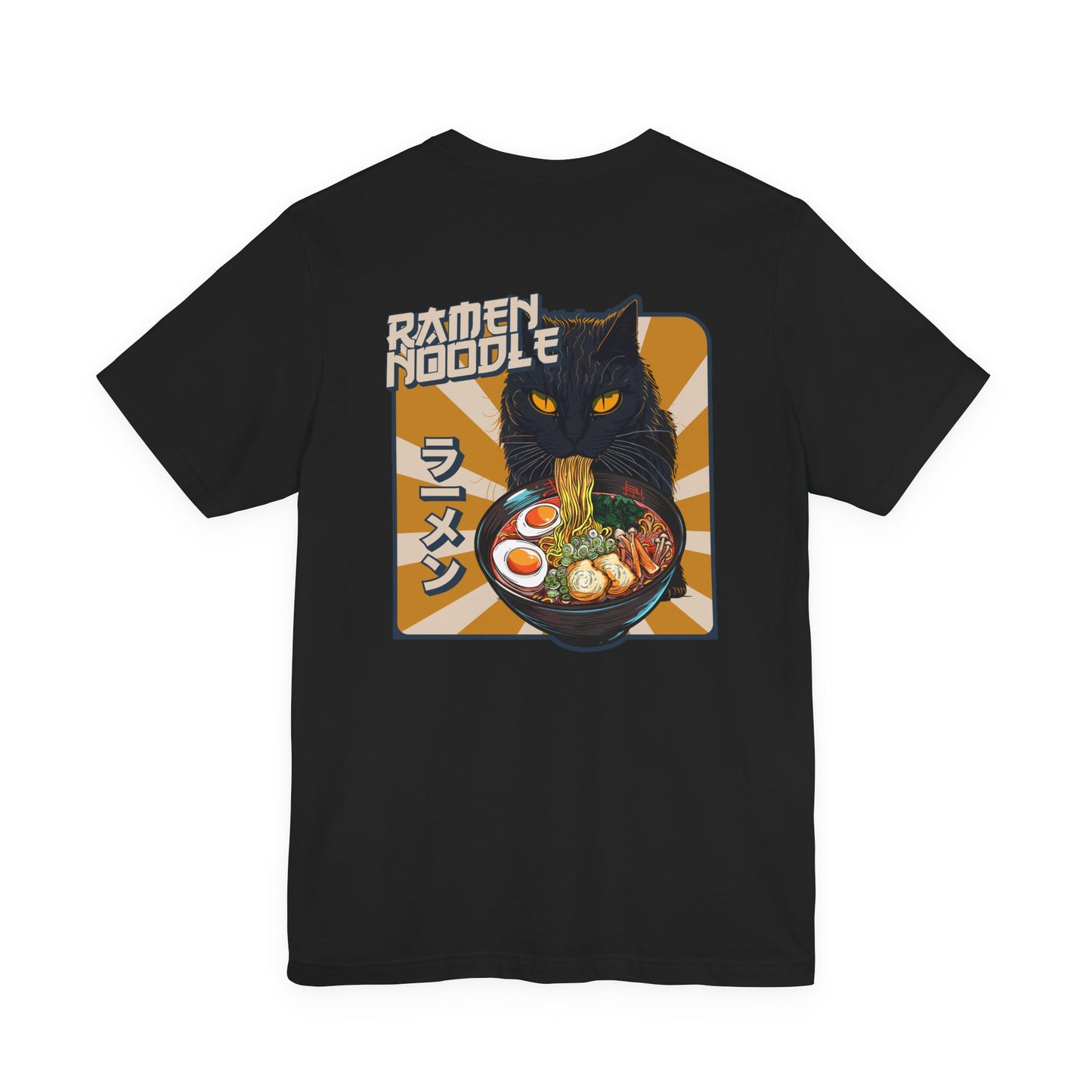 Ramen Cat Noodles Japanese Food Lover T-Shirt