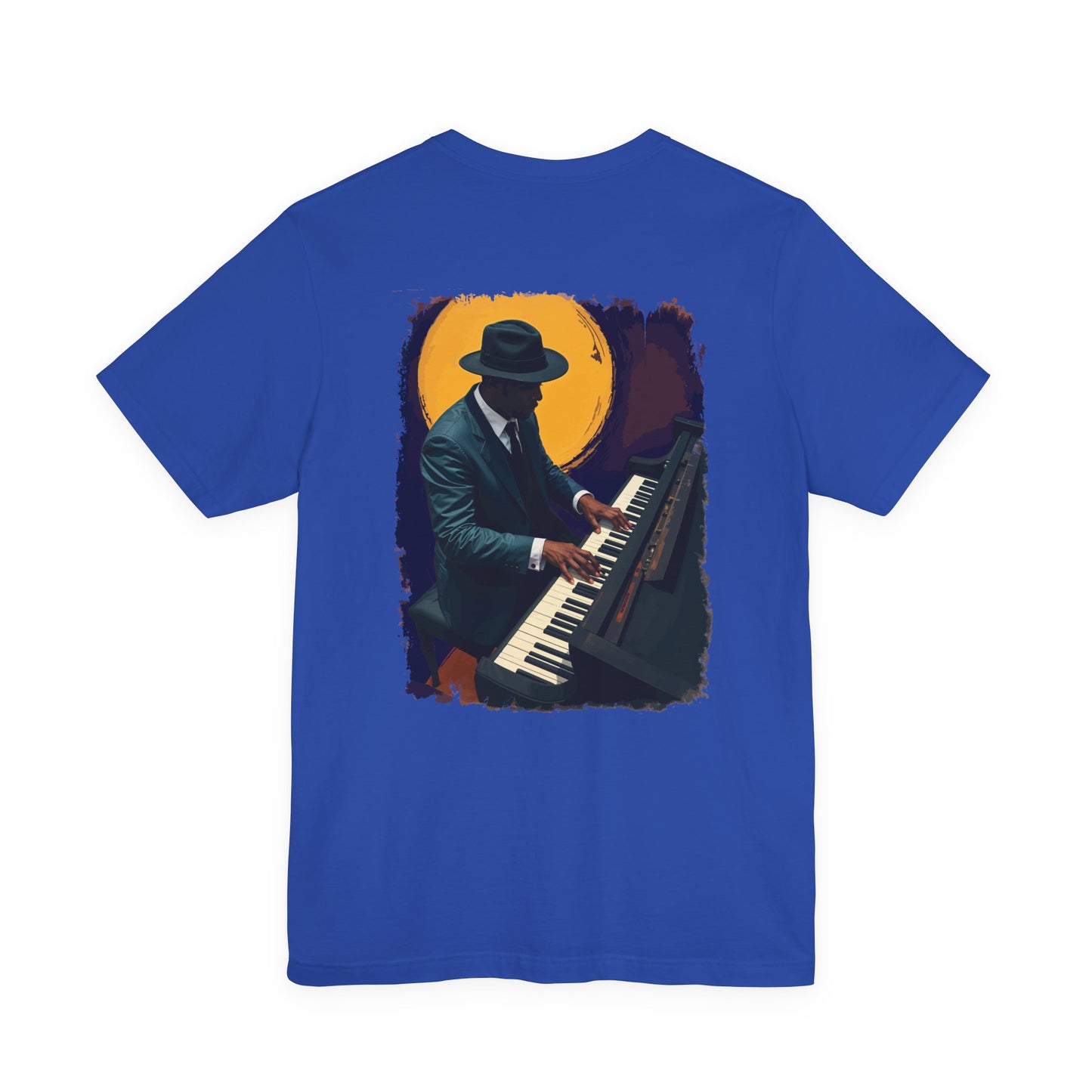 Grand Piano Keys of the Heart T-Shirt – Musician Artistic Graphic