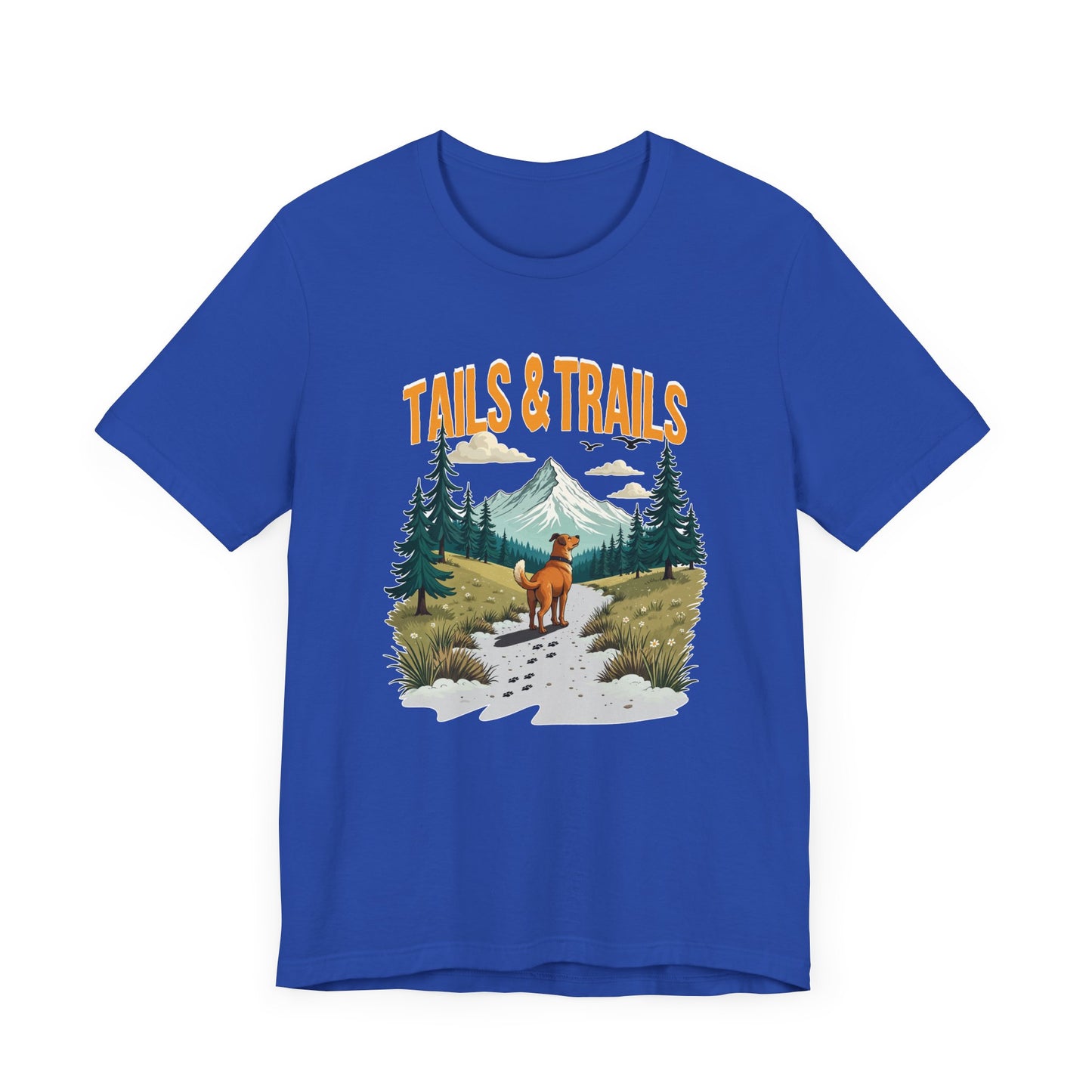 Tails and Trails Shirt Dog Walking Adventure Tee for Pet Parents Who Live for Leashes Parks Muddy Paws and the Great Outdoor Journey