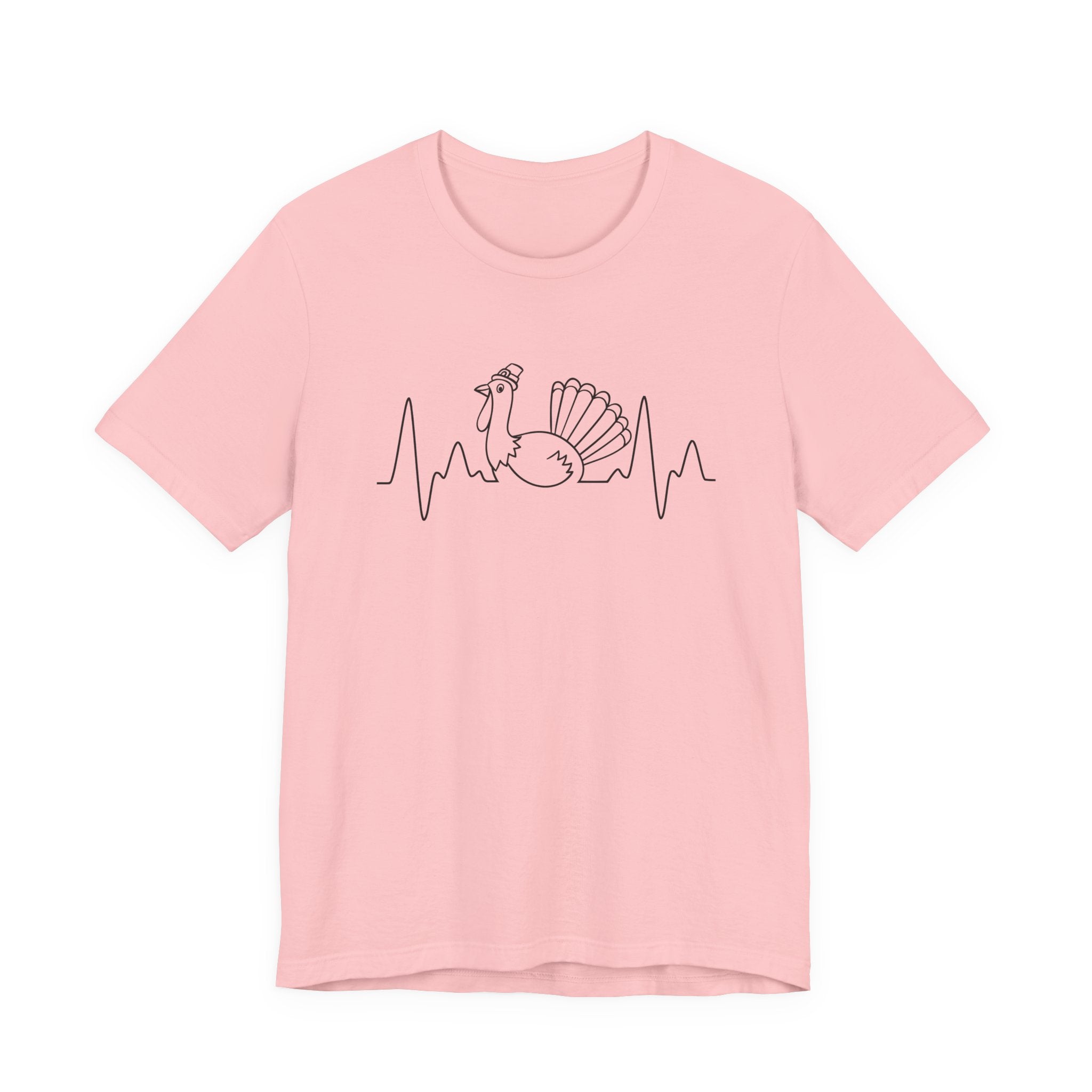 Heartbeat Turkey Graphic T-Shirt