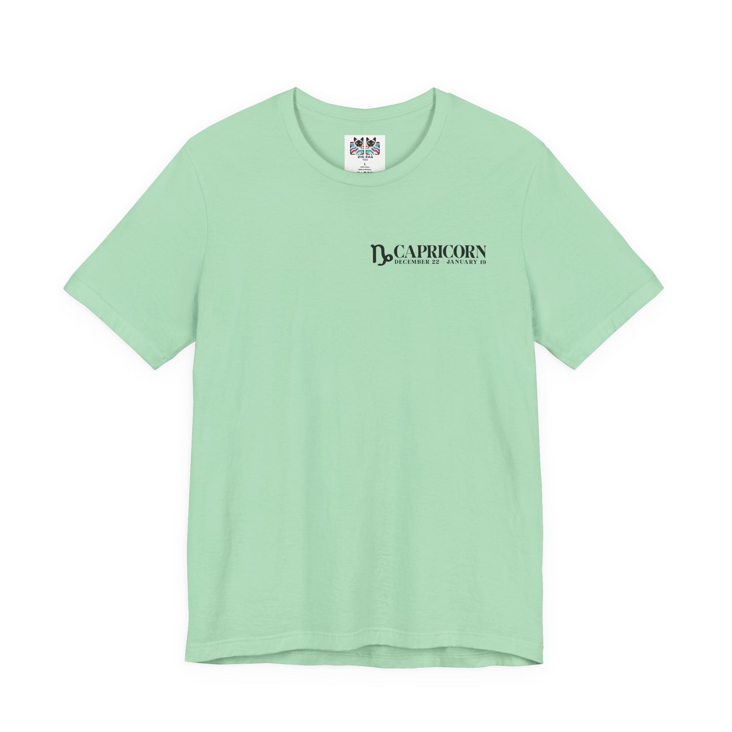 Capricorn Zodiac T-Shirt – Sturdy, Strong and Always Moving Forward Earth Element
