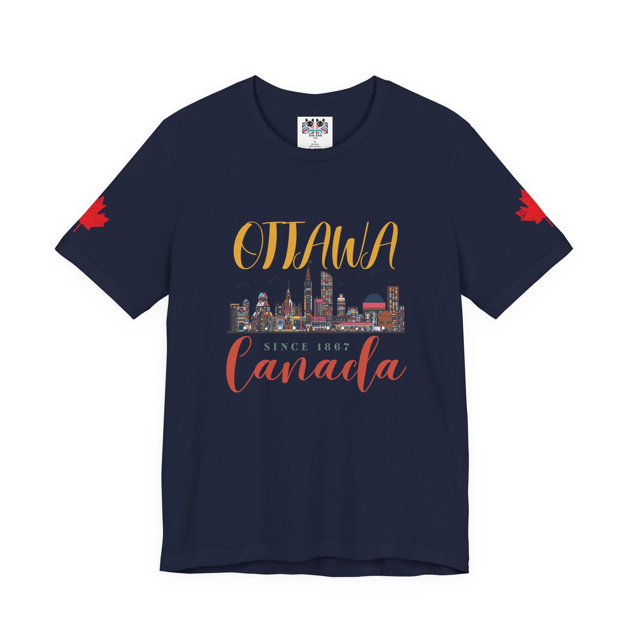 Ottawa Canada Skyline Since 1867 T-Shirt