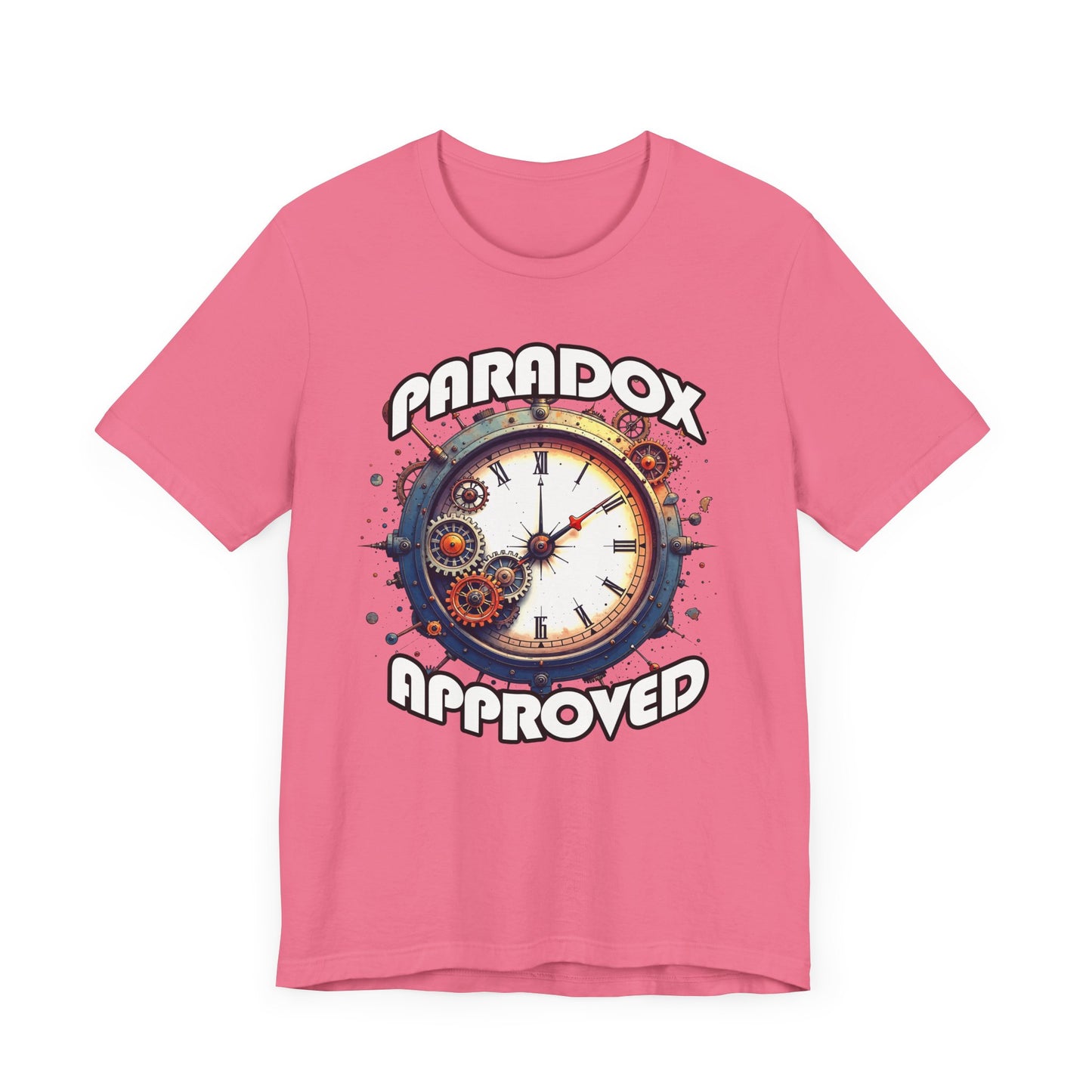Paradox Approved Tee, Sci-Fi Logic Shirt, Time Travel Irony Tee, Time Theory Graphic Top, Timeline Twister Gift