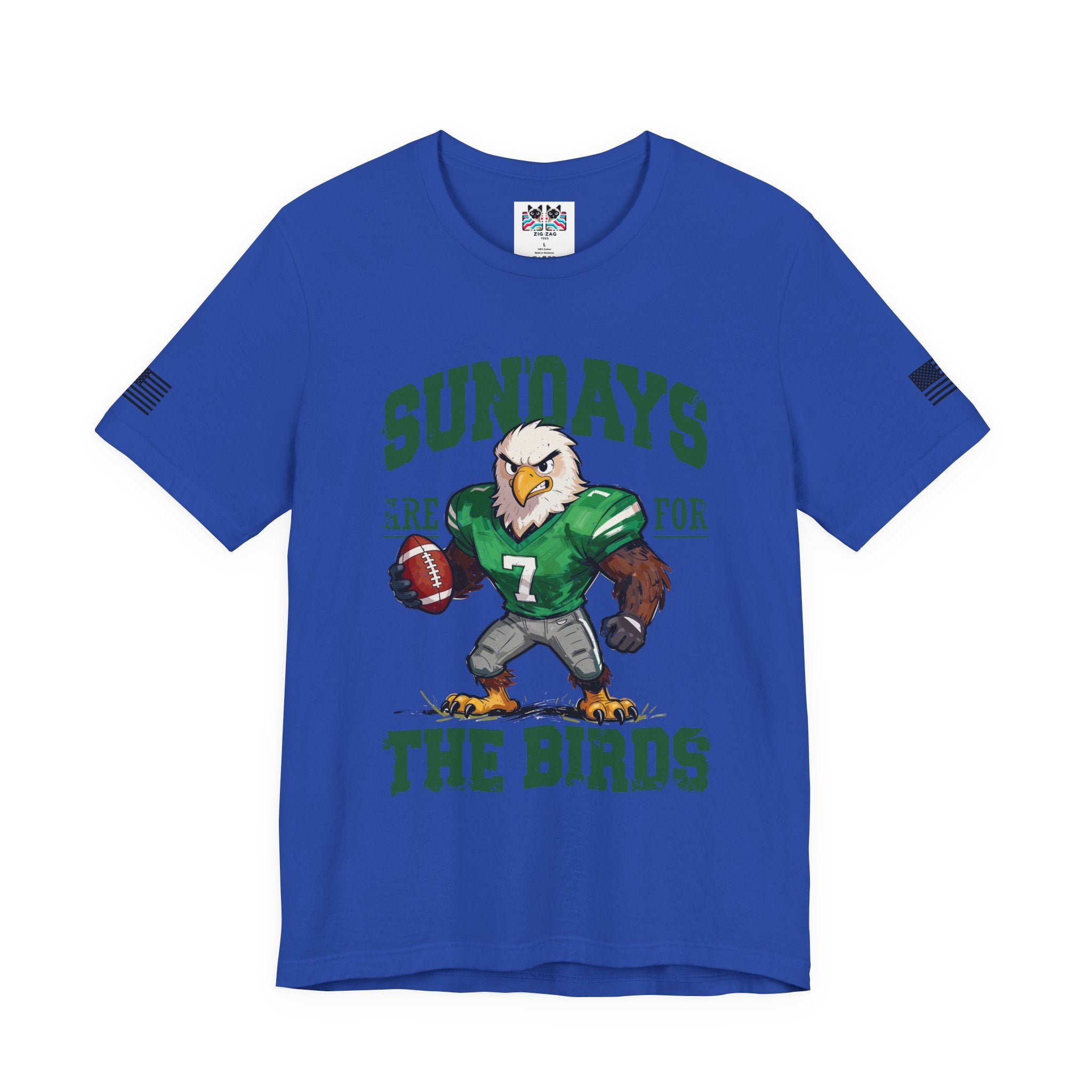 Sundays Are for the Birds T-Shirt – Eagle Football Mascot Cartoon Graphic Tee Philadelphia Fan