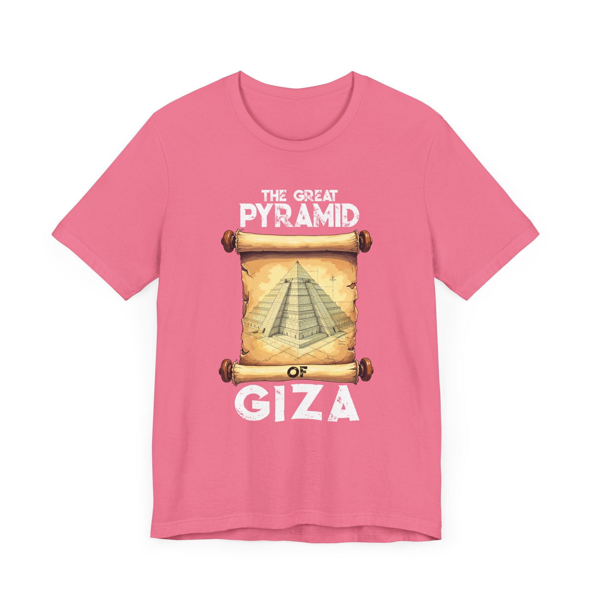 Pyramid Blueprint Tee, Ancient Design Shirt, Egypt History Graphic Tee, Architectural Genius Top, Cultural Heritage Gift