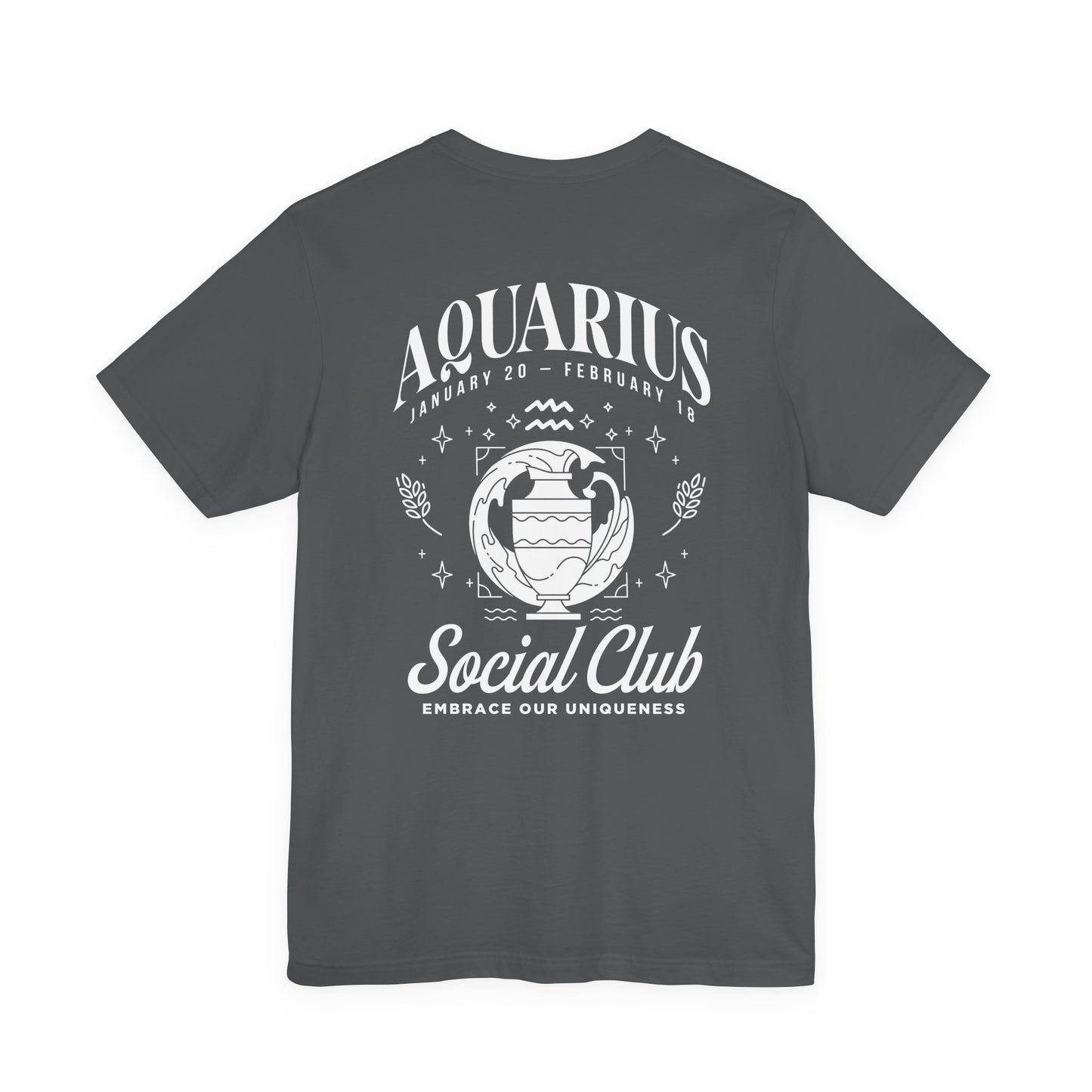Aquarius Social Club T-Shirt – Embrace Our Uniqueness