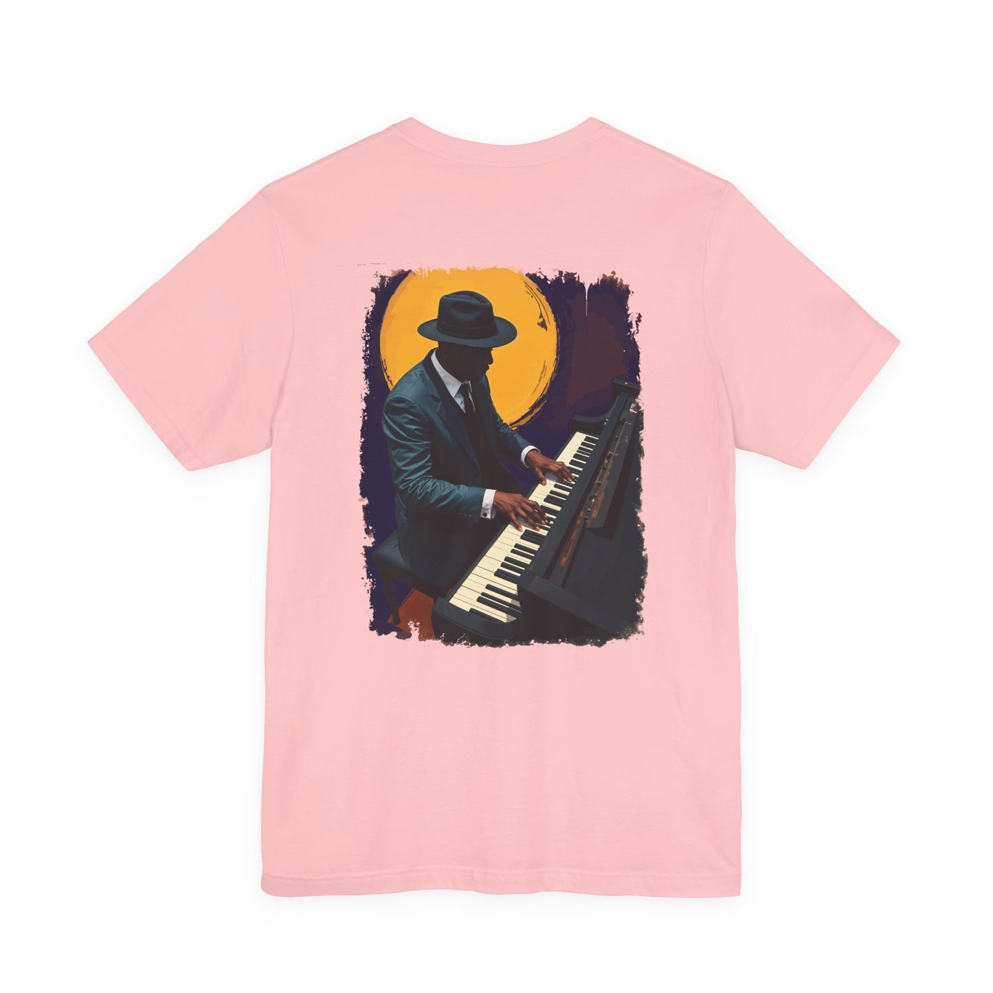 Grand Piano Keys of the Heart T-Shirt – Musician Artistic Graphic