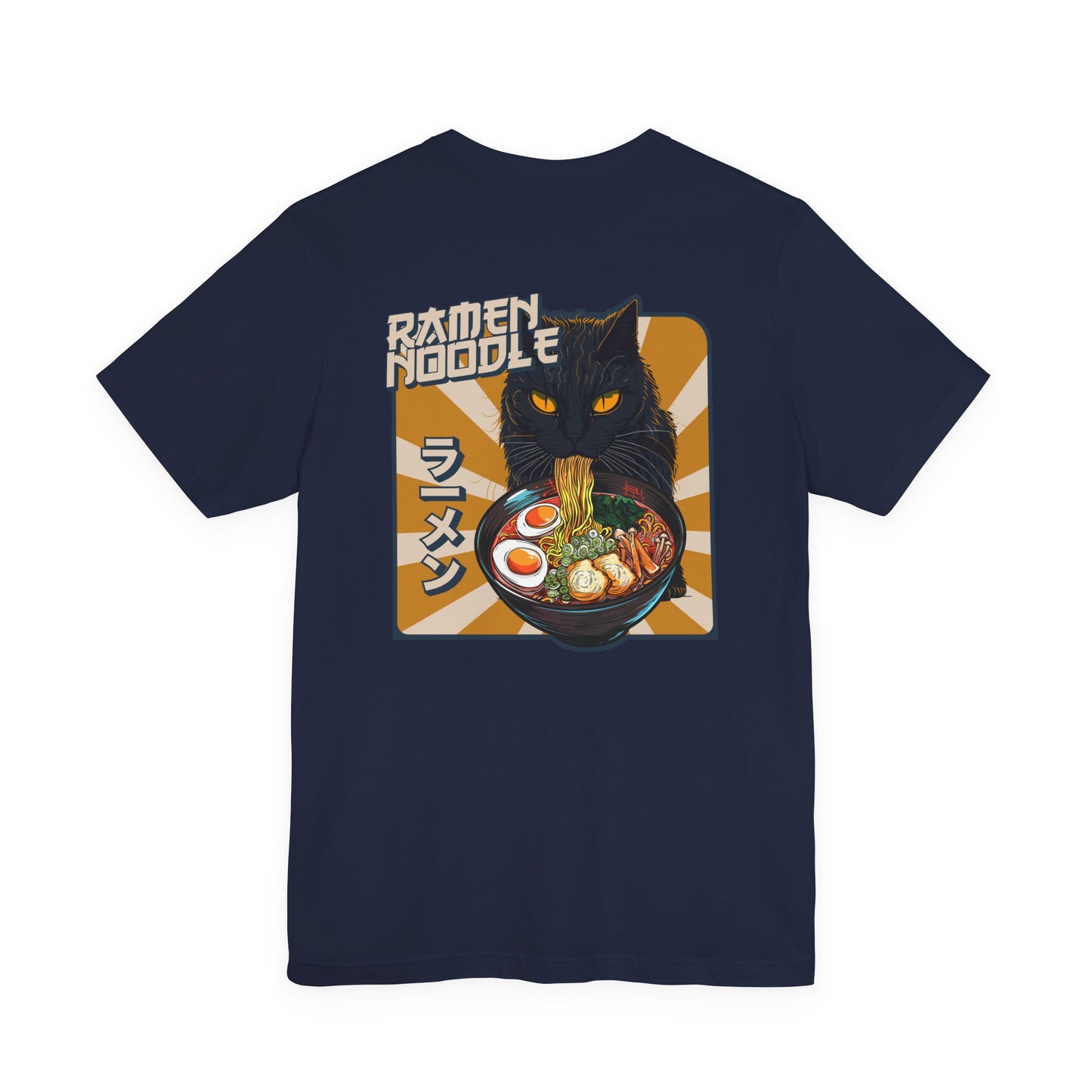 Ramen Cat Noodles Japanese Food Lover T-Shirt