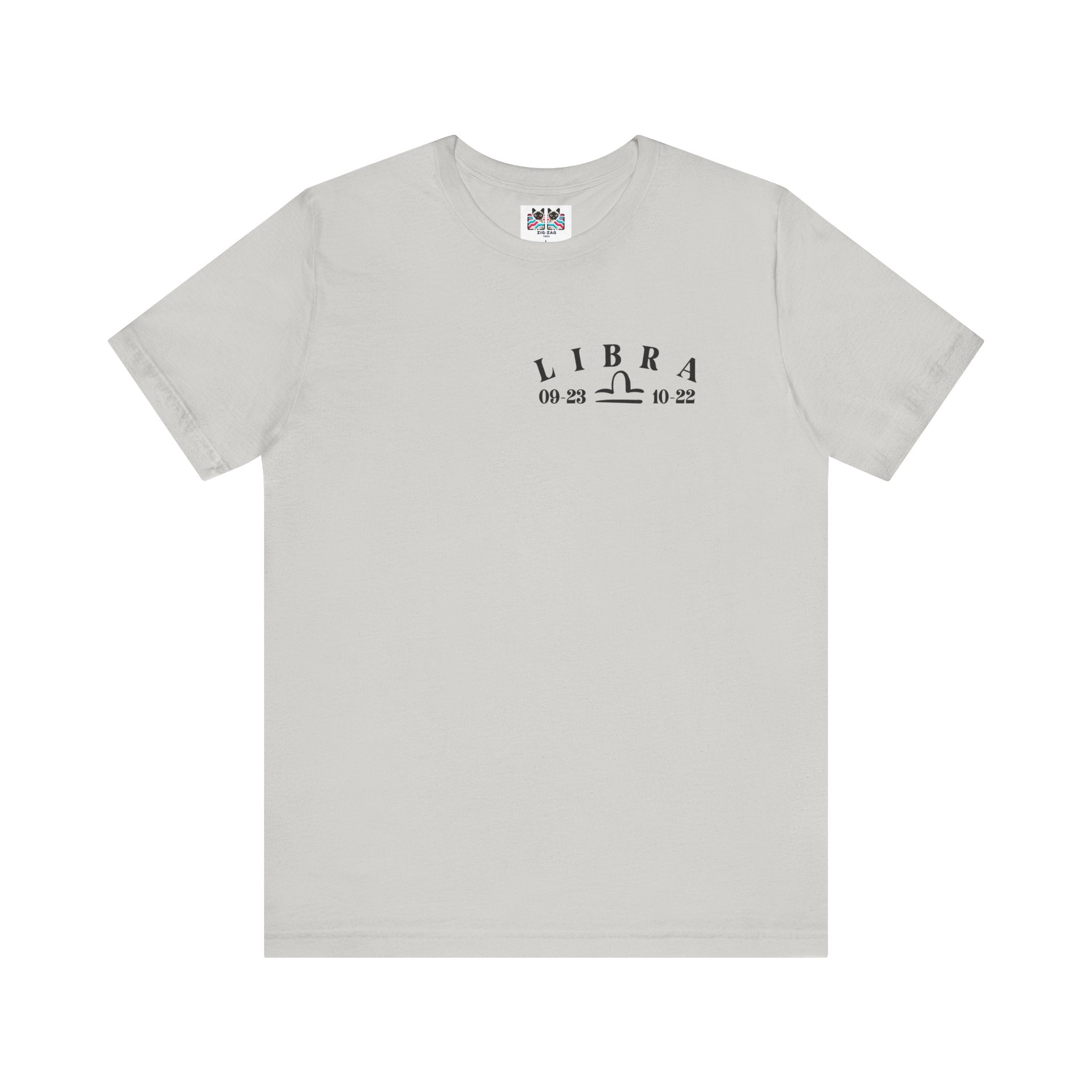 Libra Constellation & Floral Zodiac T-Shirt – September 23 to October 22