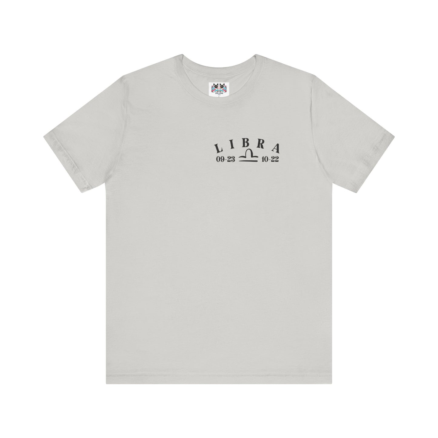 Libra Constellation & Floral Zodiac T-Shirt – September 23 to October 22