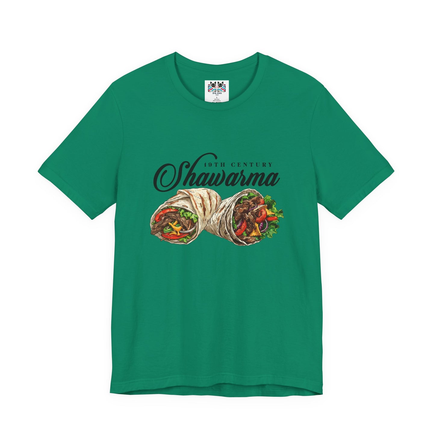 The Classic Shawarma 19th Century Tshirt – Middle Eastern Culinary Icon