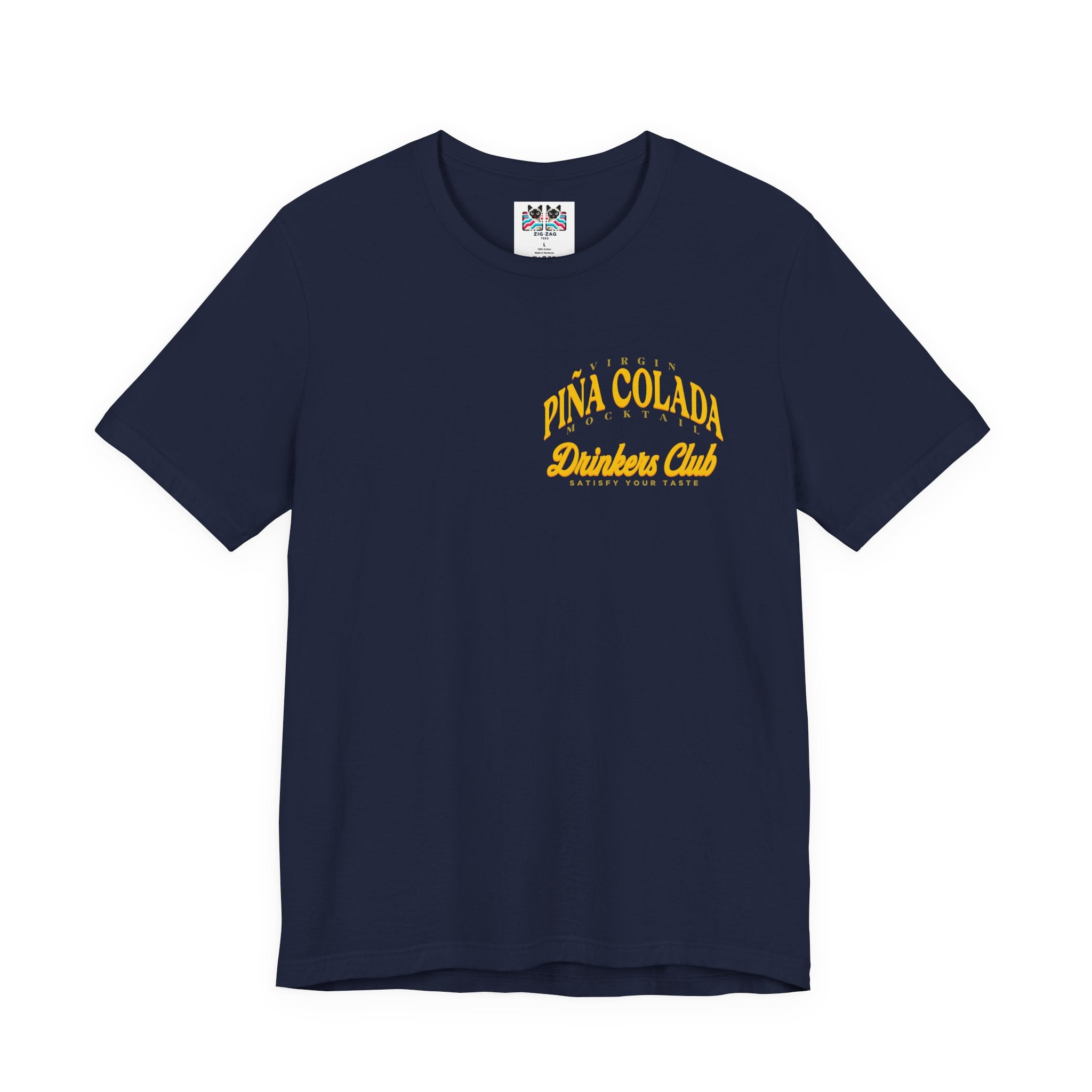Virgin Pina Colada Mocktail Drinkers Club Tshirt – Satisfy Your Taste