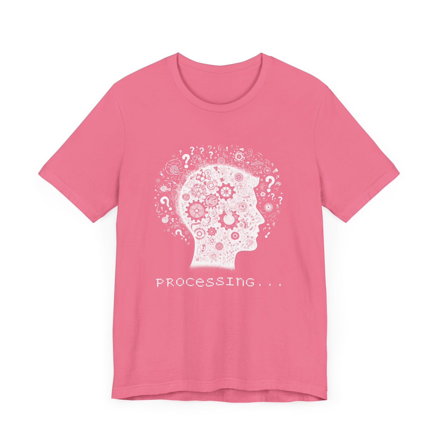 Processing... | Quirky Thinking Face T-Shirt