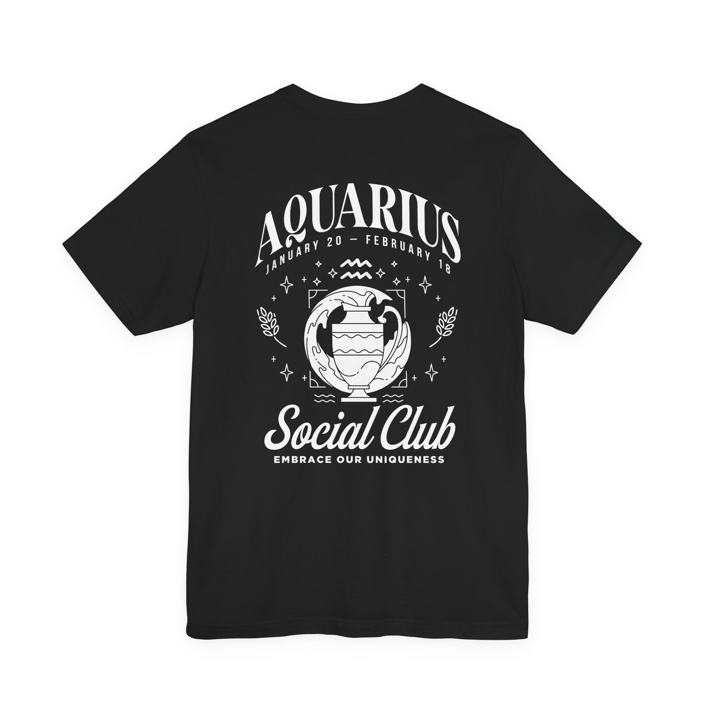 Aquarius Social Club T-Shirt – Embrace Our Uniqueness