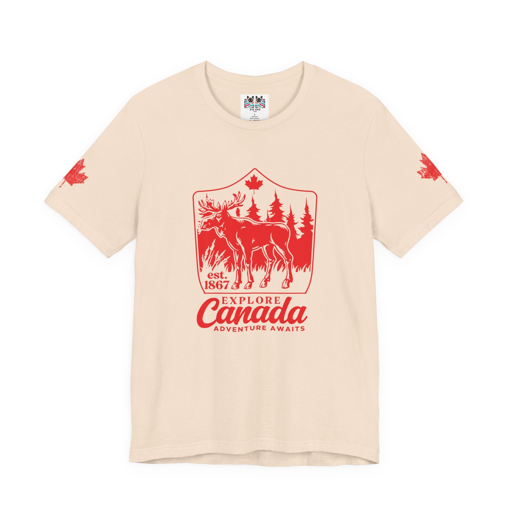 Explore Canada Moose Adventure T-Shirt