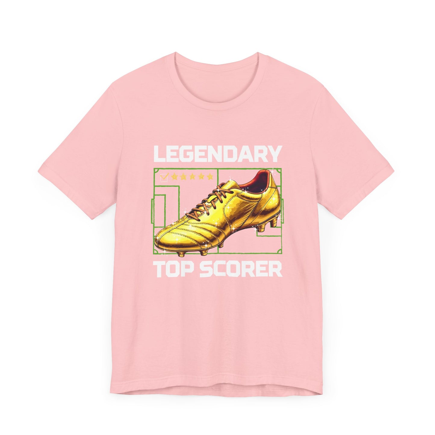 Legendary Top Scorer | Golden Boot & Five-Star Review Graphic T-Shirt
