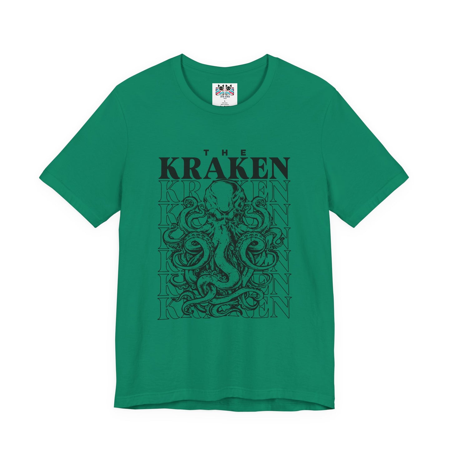 The Kraken Sea Monster Ship Attack T-Shirt
