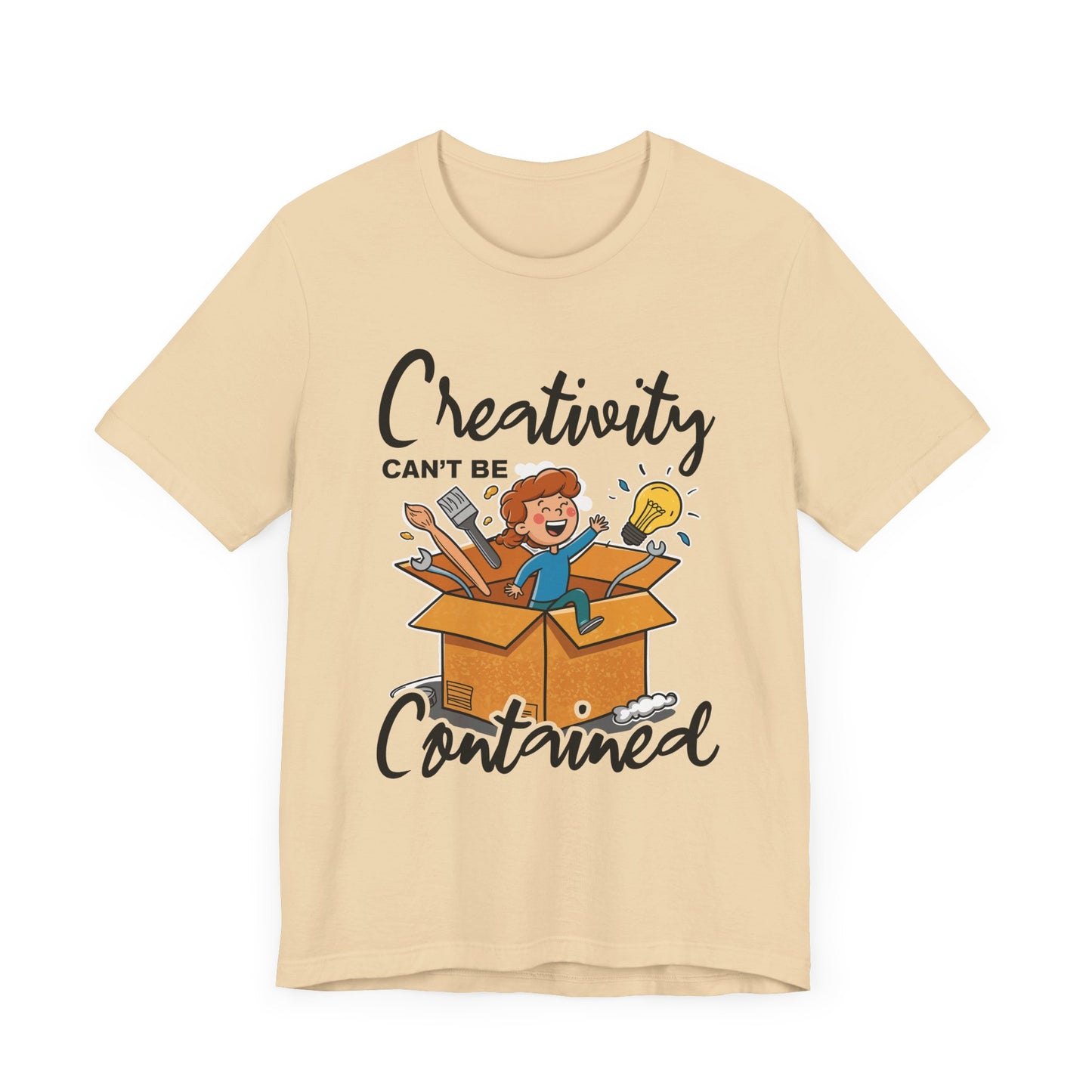 Thinking Outside the Box Tee, Innovation Mindset Shirt, Creative Problem Solver Top, Bold Idea Graphic Tee, Genius Gift