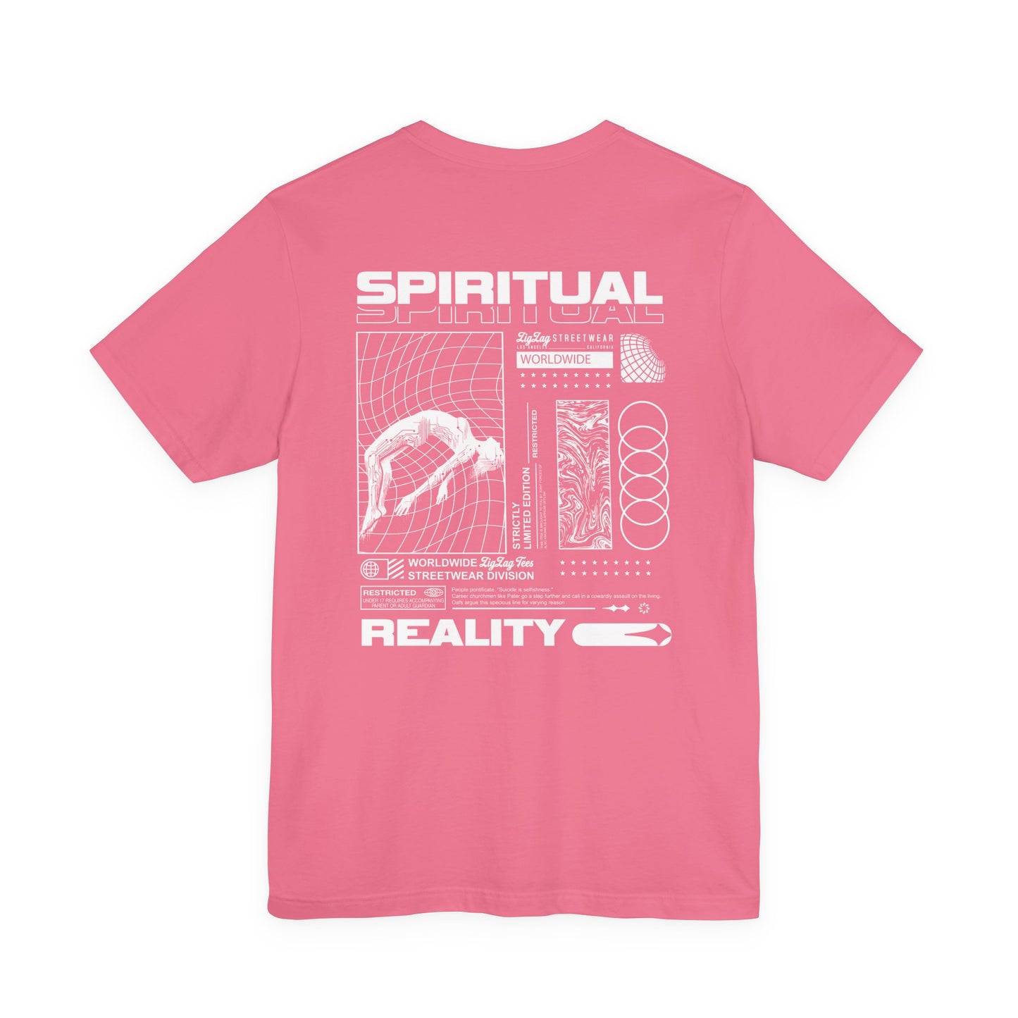 ZigZag Spiritual Reality Worldwide Streetwear T-Shirt