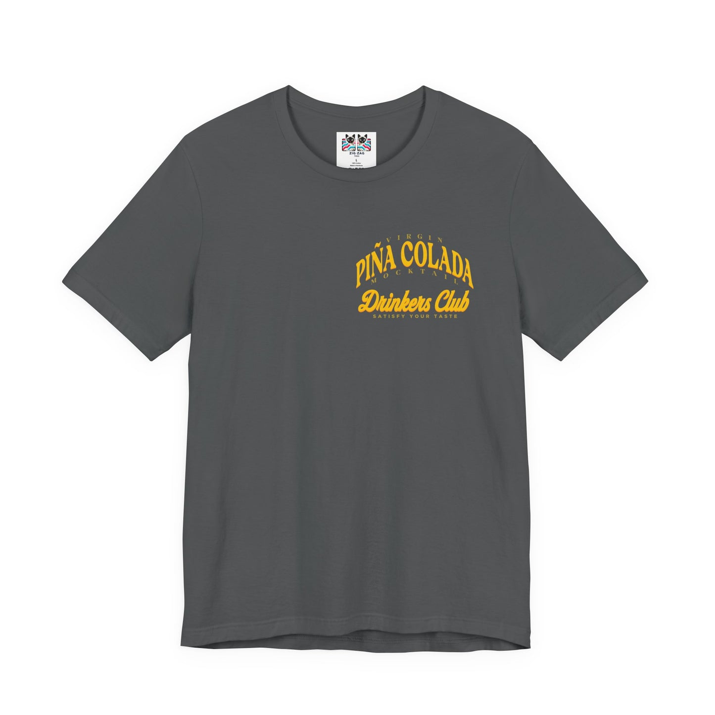 Virgin Pina Colada Mocktail Drinkers Club Tshirt – Satisfy Your Taste